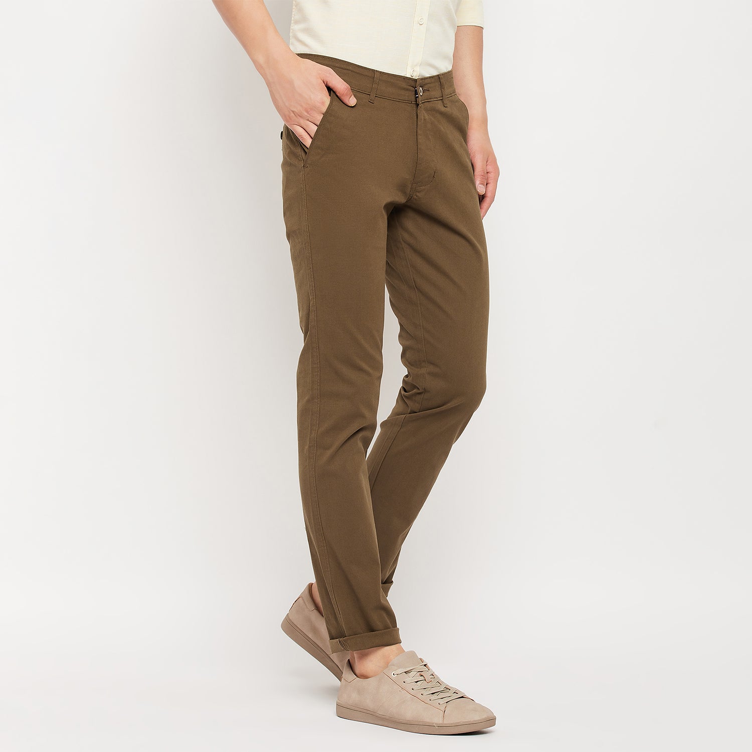 Duke Urban Men Slim Fit Cotton Trousers (SDT4580)