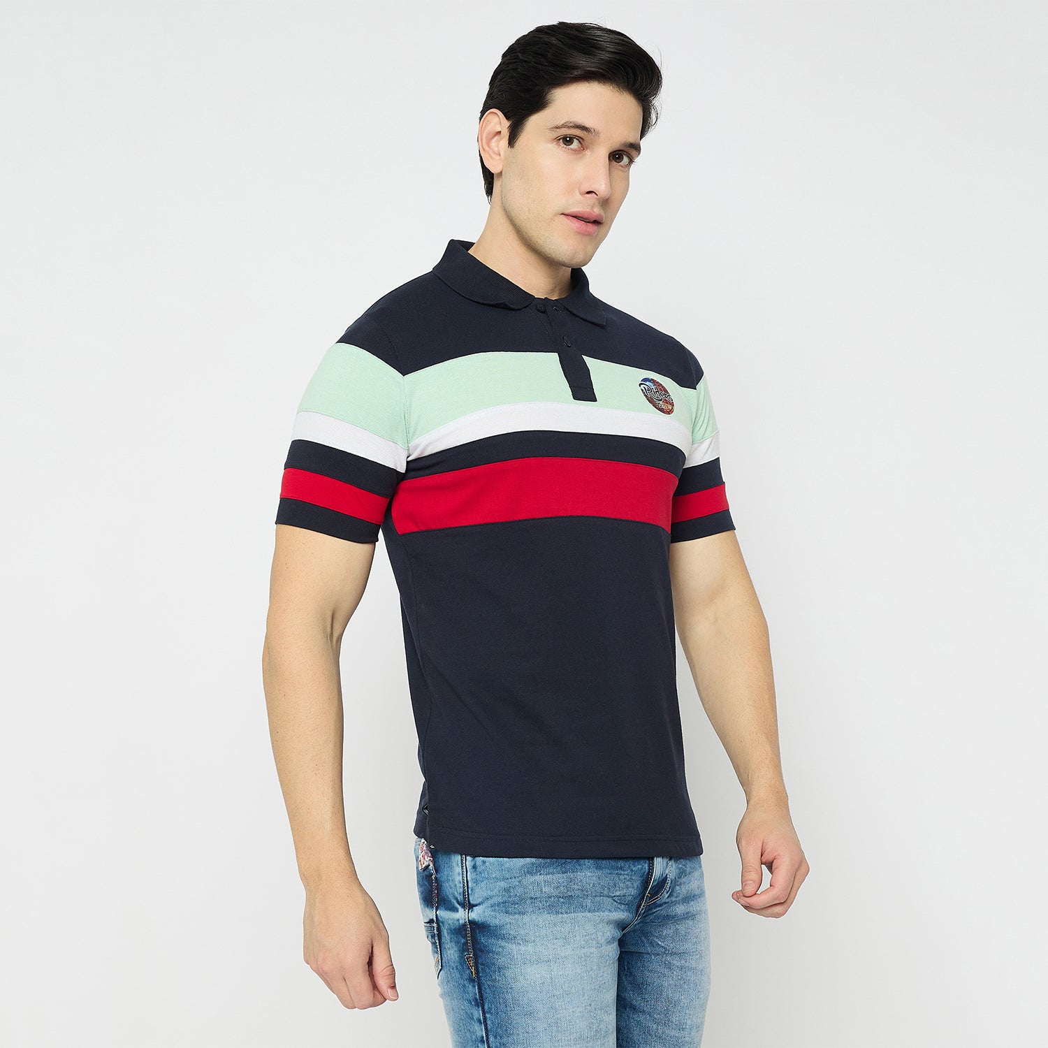 Duke Urban Men Half Sleeve Cotton Polo Tshirt (LF7396)