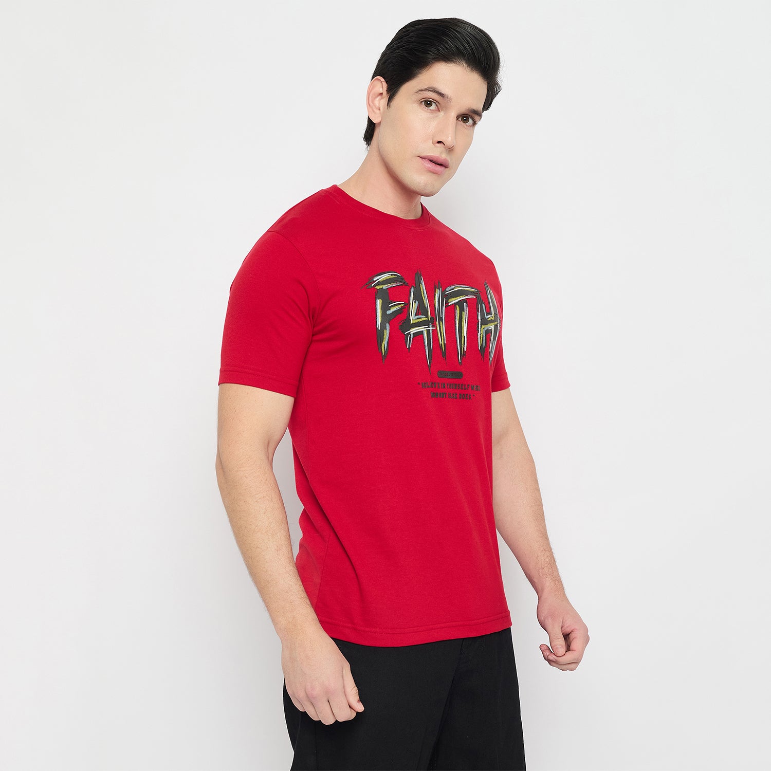 Duke Urban Men Half Sleeve Cotton Tshirt (LF7506)