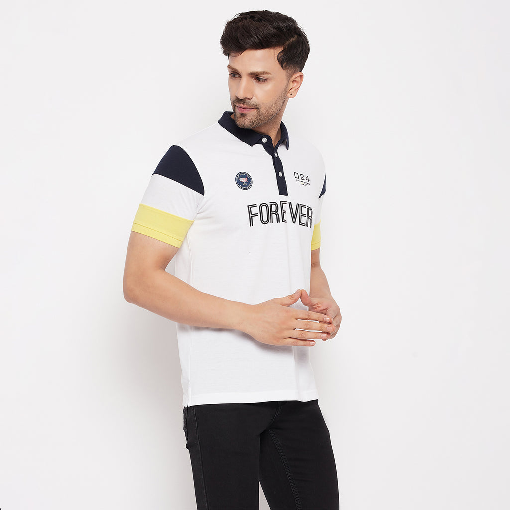 Duke Stardust Men Polo Neck Half Sleeve Cotton T-shirt (1109)