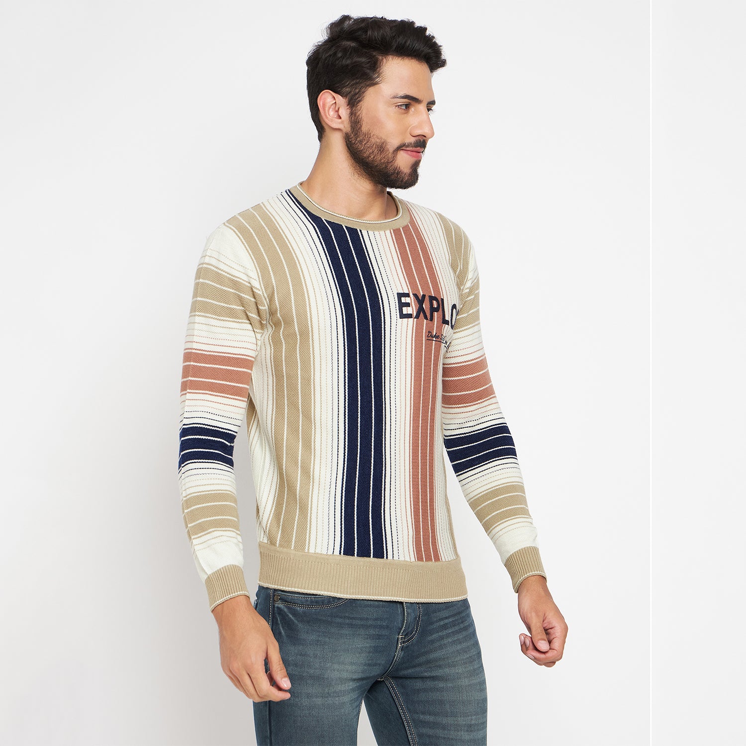 Duke Urban Men Full Sleeve Round Neck Pullover (SDS2015)