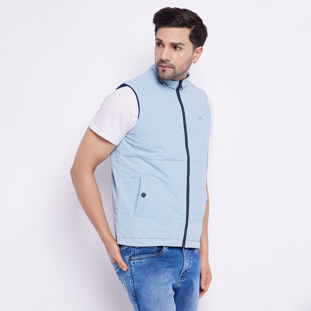 Duke Stardust Men Sleeveless Reversible Jacket (SDZ3054)