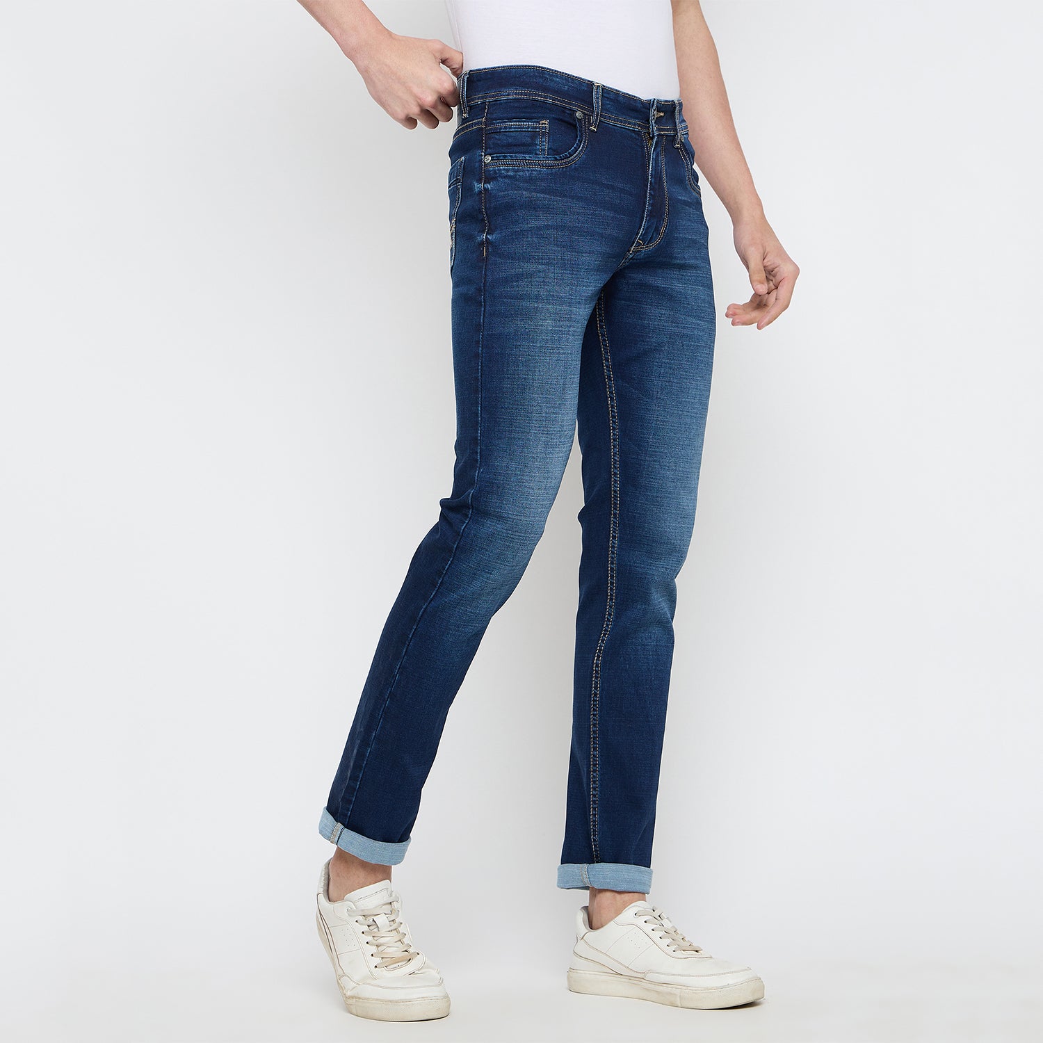 Duke Urban Men Narrow Bottom Stretchable Jeans (SDD5735N)