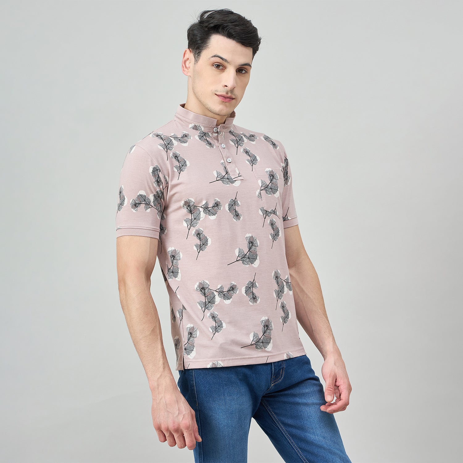 Duke Urban Men Half Sleeve Cotton Tshirt (LF7771)