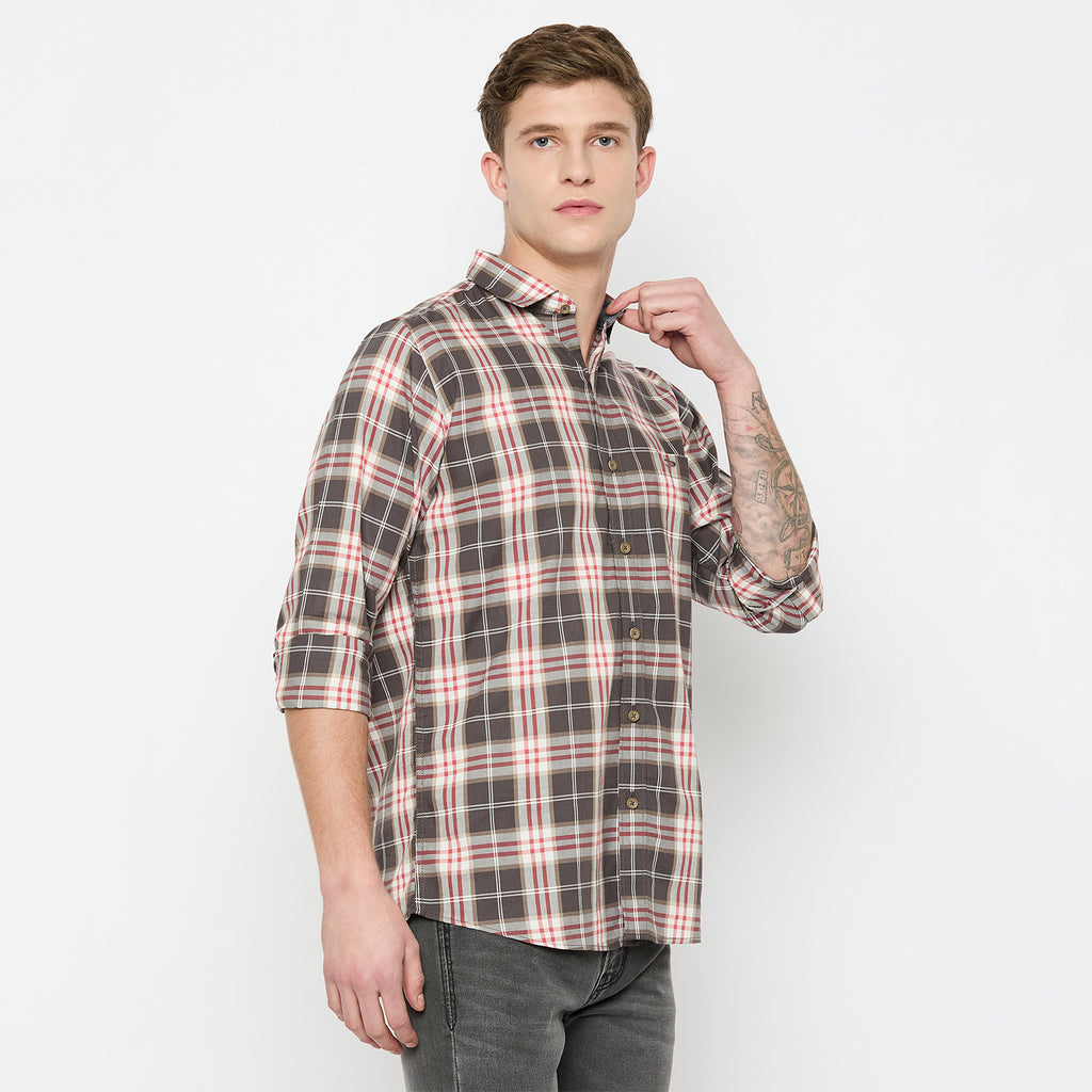 Duke Urban Men Full Sleeve Cotton Shirt (SDO8CKAH)