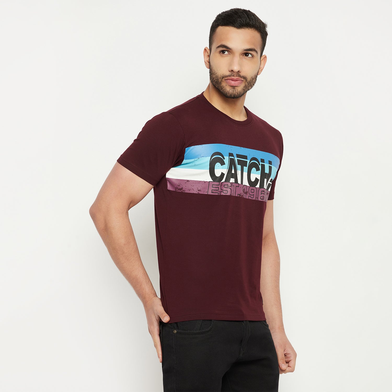 Duke Stardust Men Half Sleeve Cotton Tshirt (1003)
