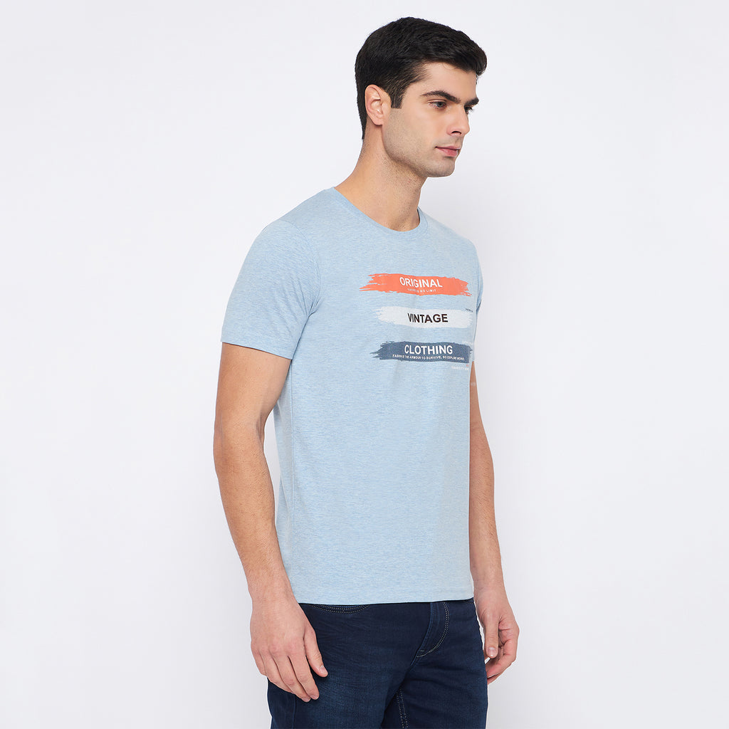 Duke Urban Men Half Sleeve Cotton T-Shirt (LF5827)