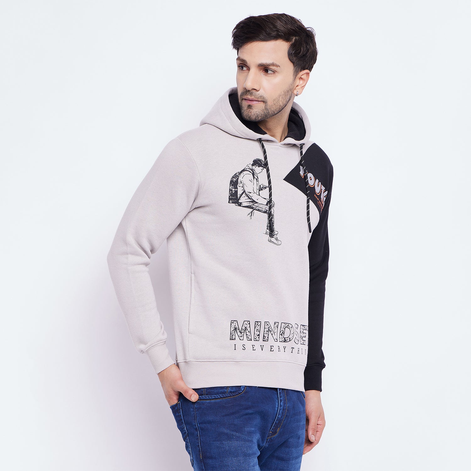 Duke Urban Men Hooded Sweatshirt (LF6240)