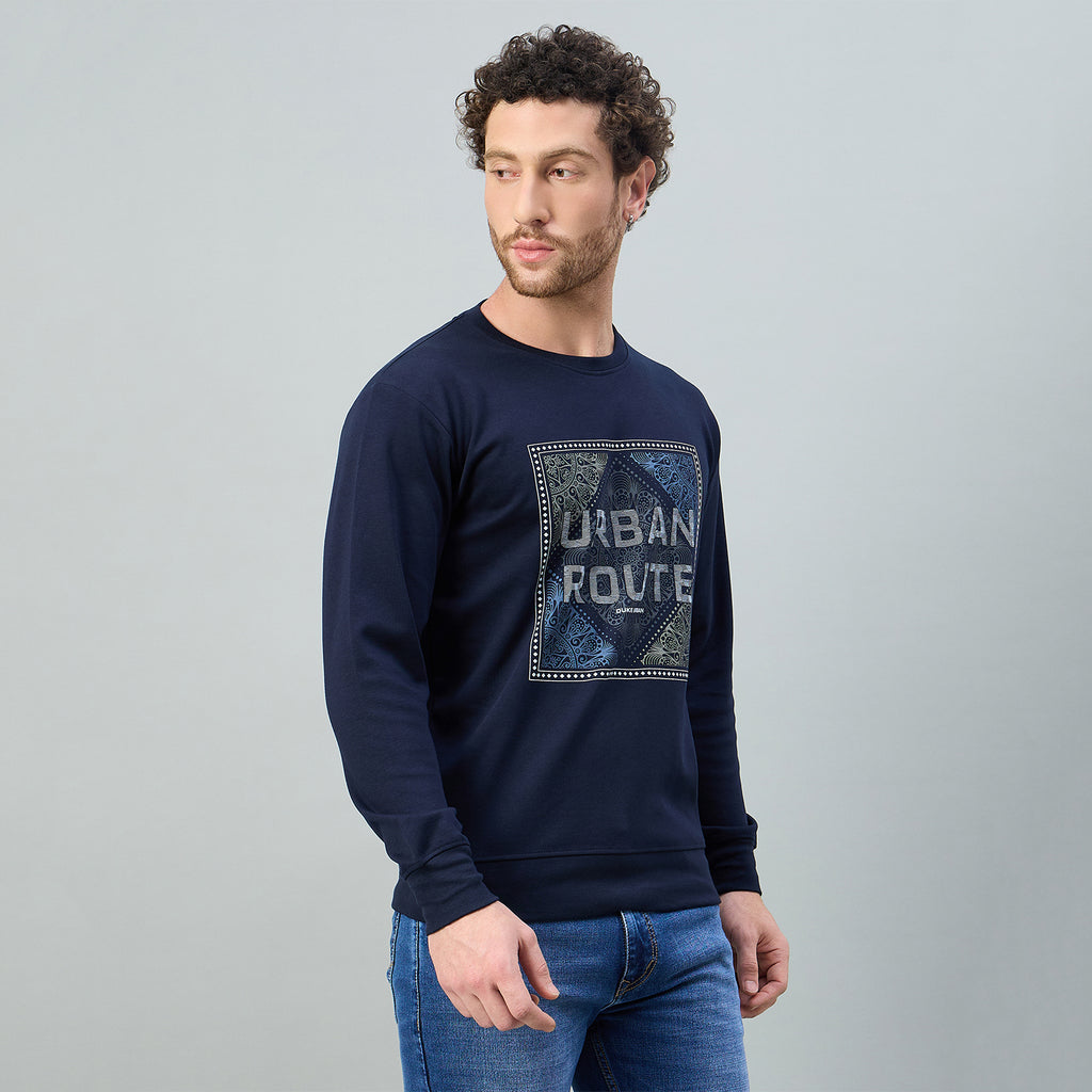 Duke Urban Men Round Neck Regular Sweatshirt (LF6419)
