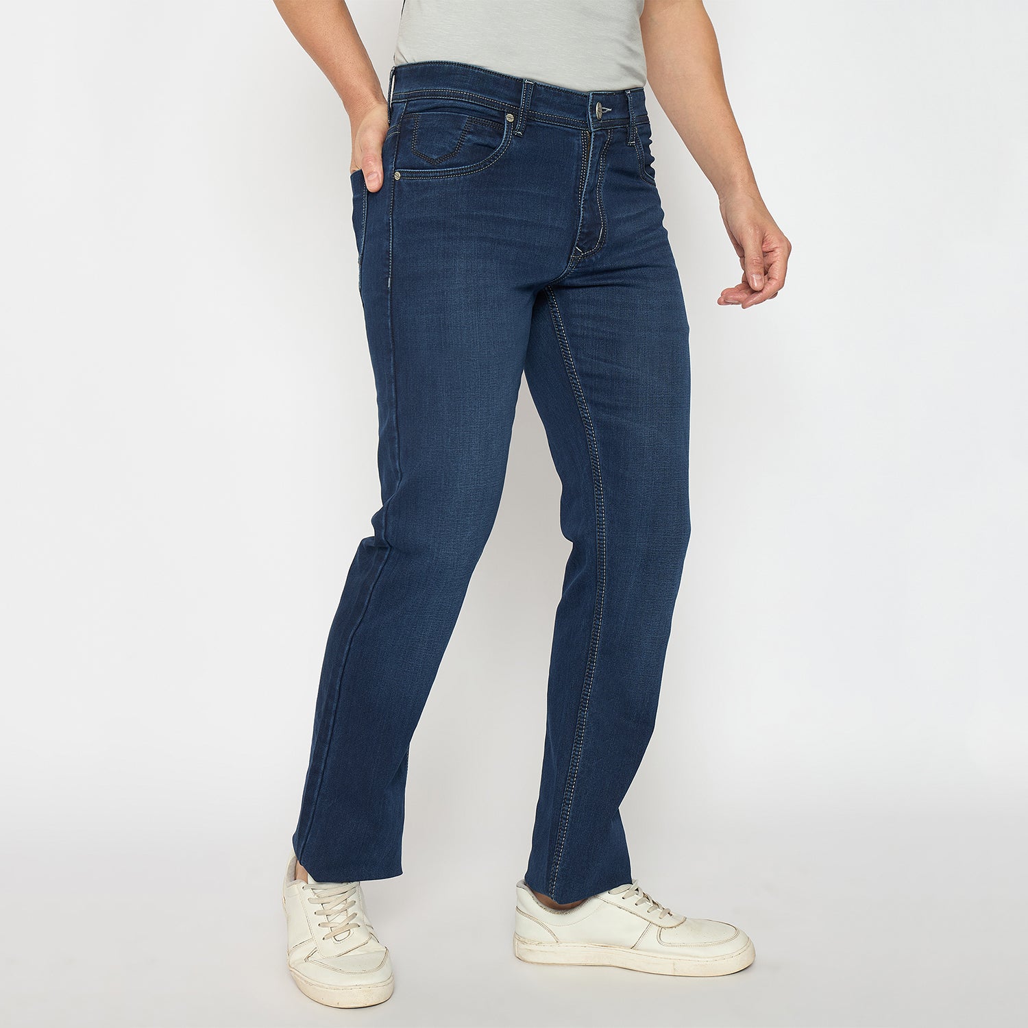 Duke Urban Men Comfort Fit Stretchable Jeans (SDD5732C)