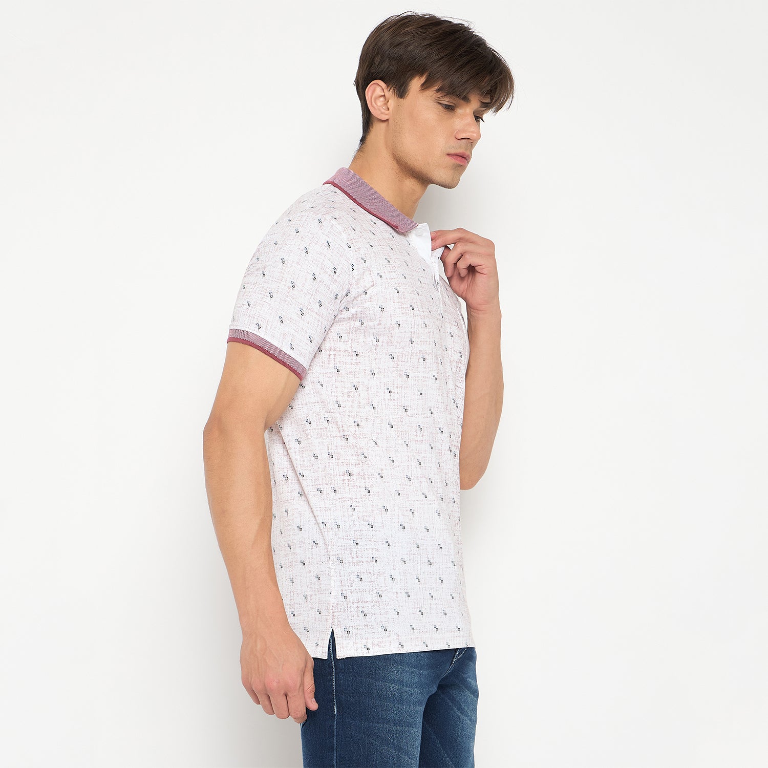 Duke Stardust Men Half Sleeve Cotton T-shirt (LF7180)