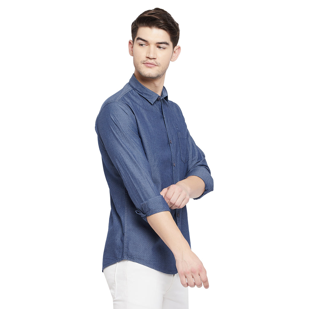 Duke Urban Men Full Sleeve Cotton Shirt (SDO8664)