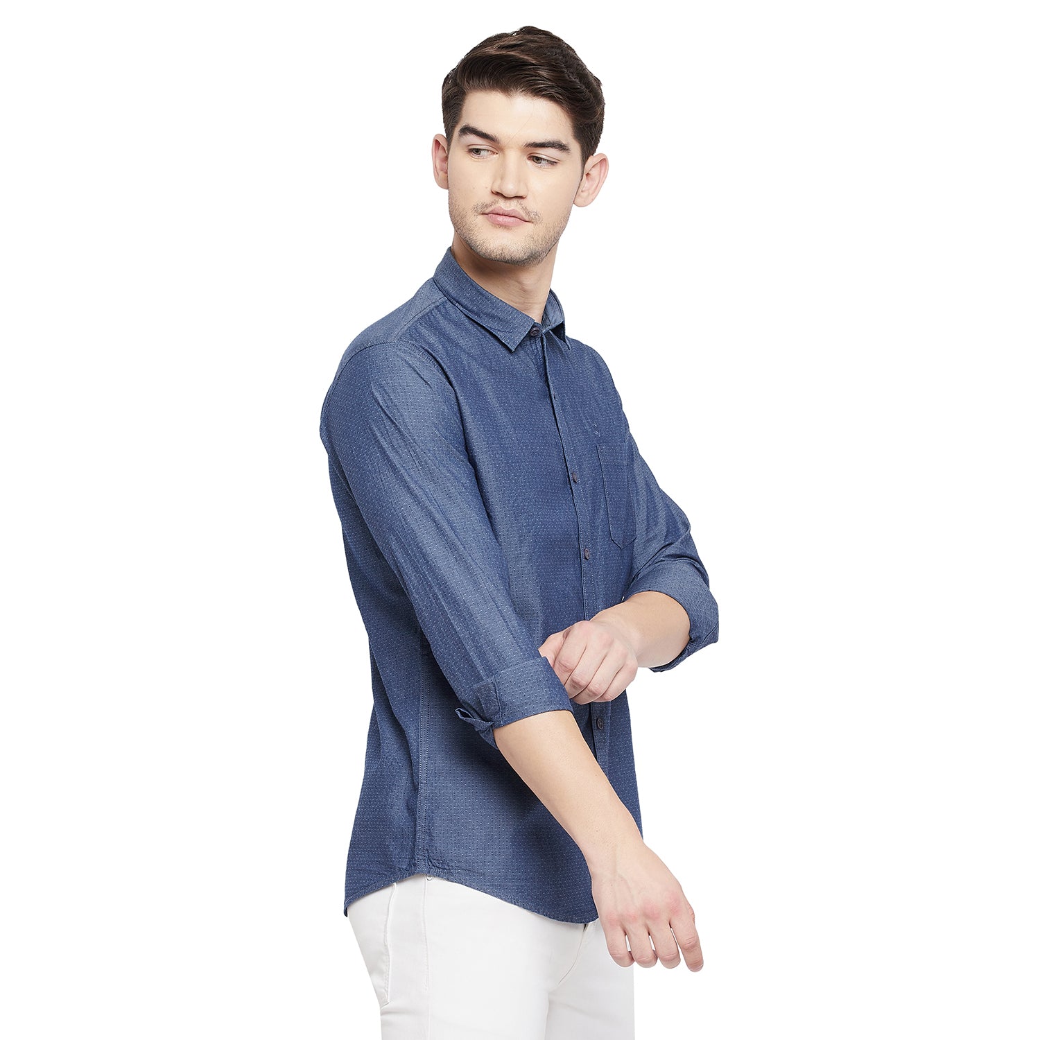 Duke Urban Men Full Sleeve Cotton Shirt (SDO8664)