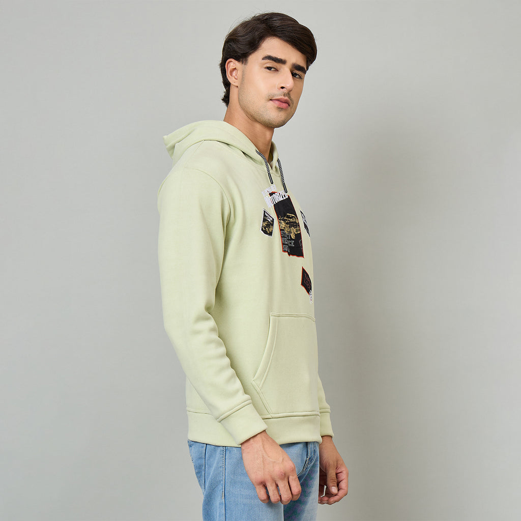 Duke Urban Men Hooded Regular Sweatshirt (LF6369)