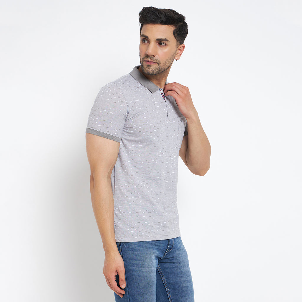 Duke Stardust Men Half Sleeve Cotton T-shirt (LF7041)