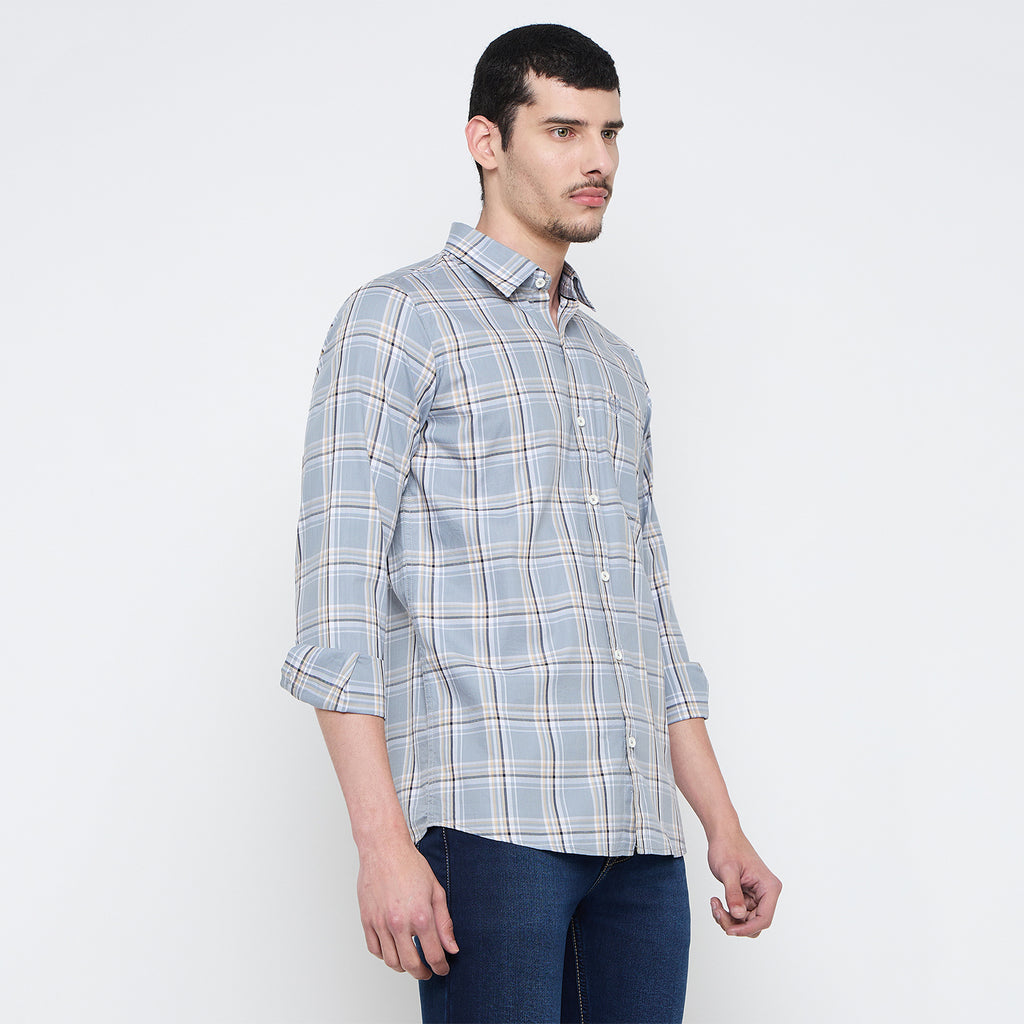Duke Urban Men Full Sleeve Cotton Shirt (SDO6CHC)