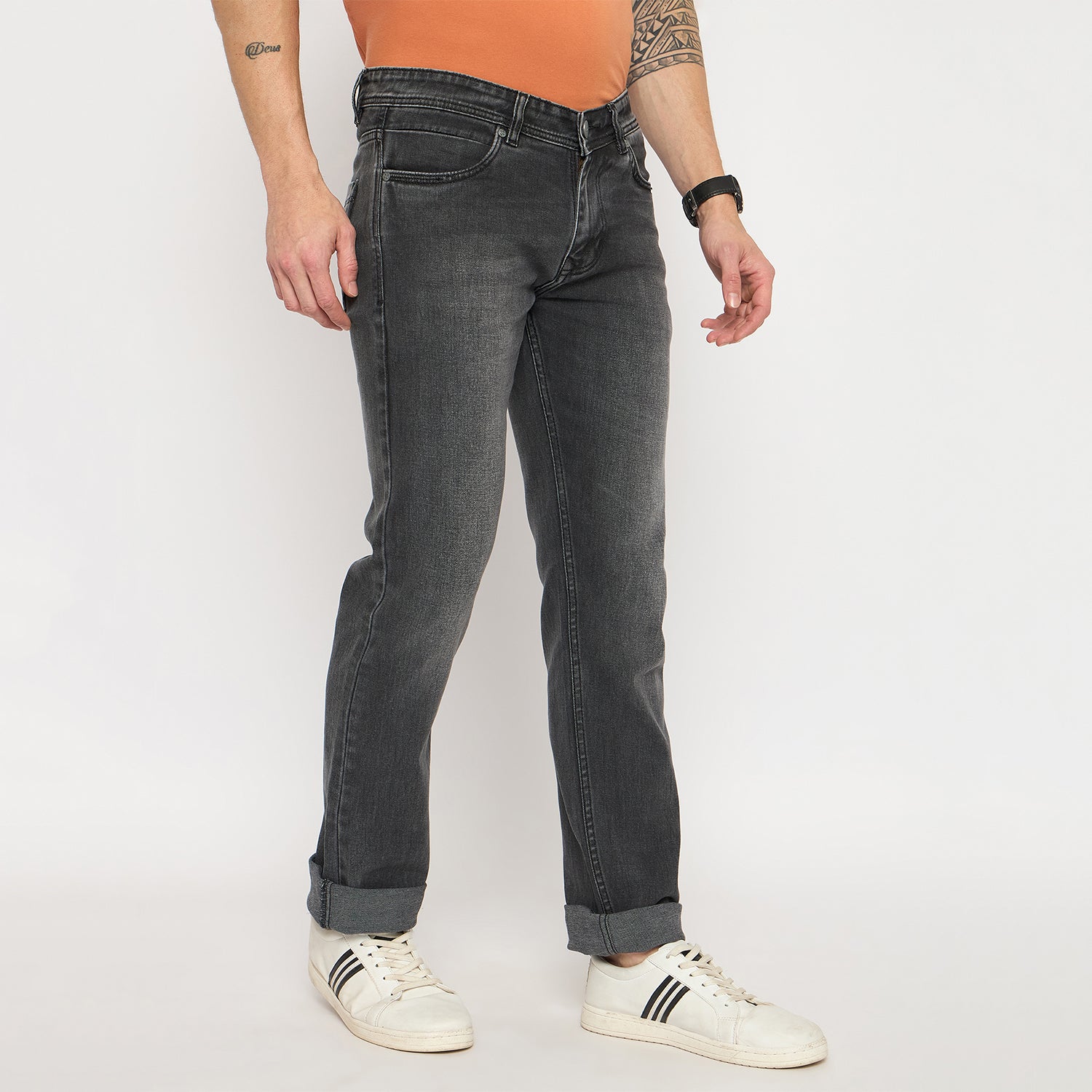 Duke Urban Men Comfort Fit Stretchable Jeans (SDD5656C)