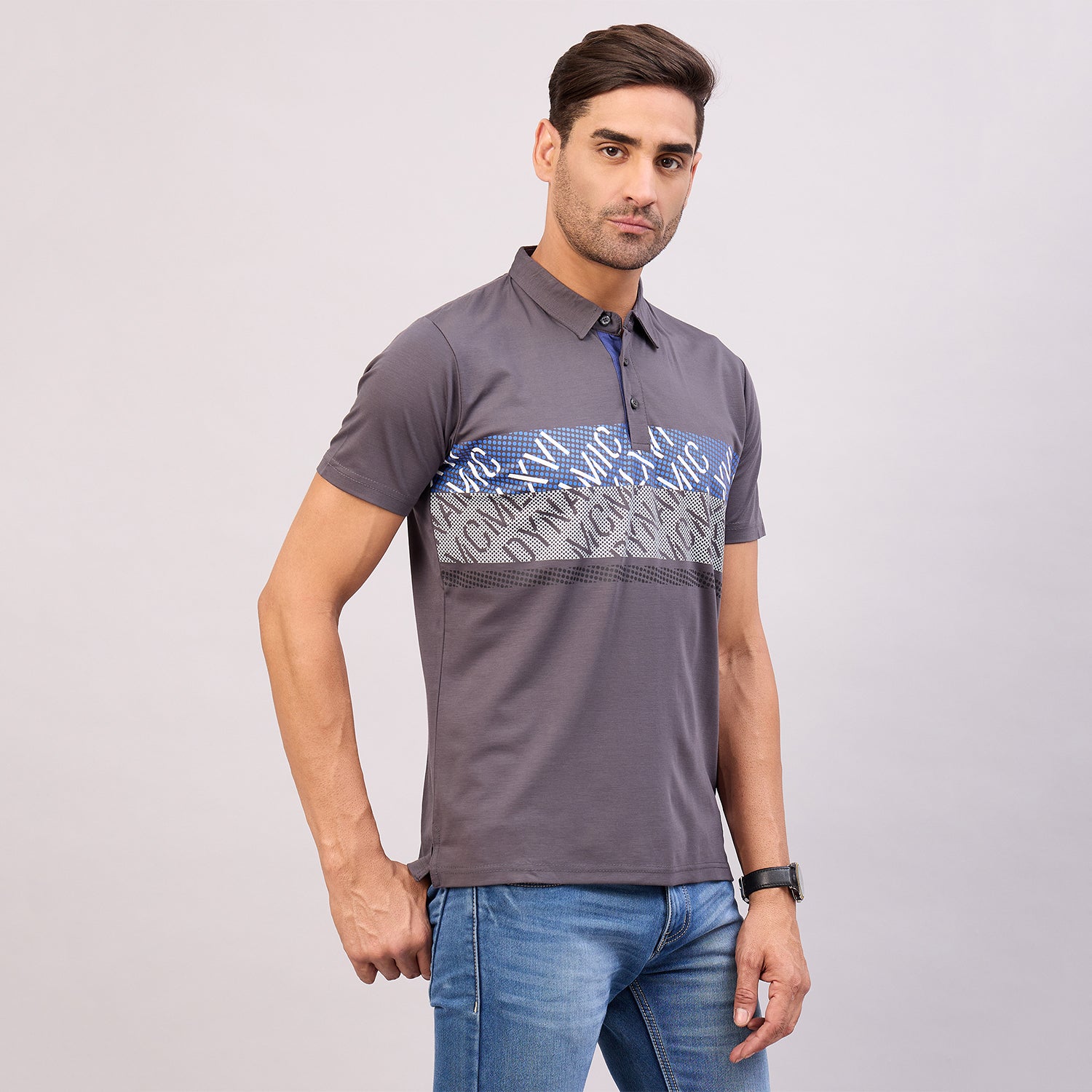 Duke Urban Men Half Sleeve Cotton Polo Tshirt (ON1453)