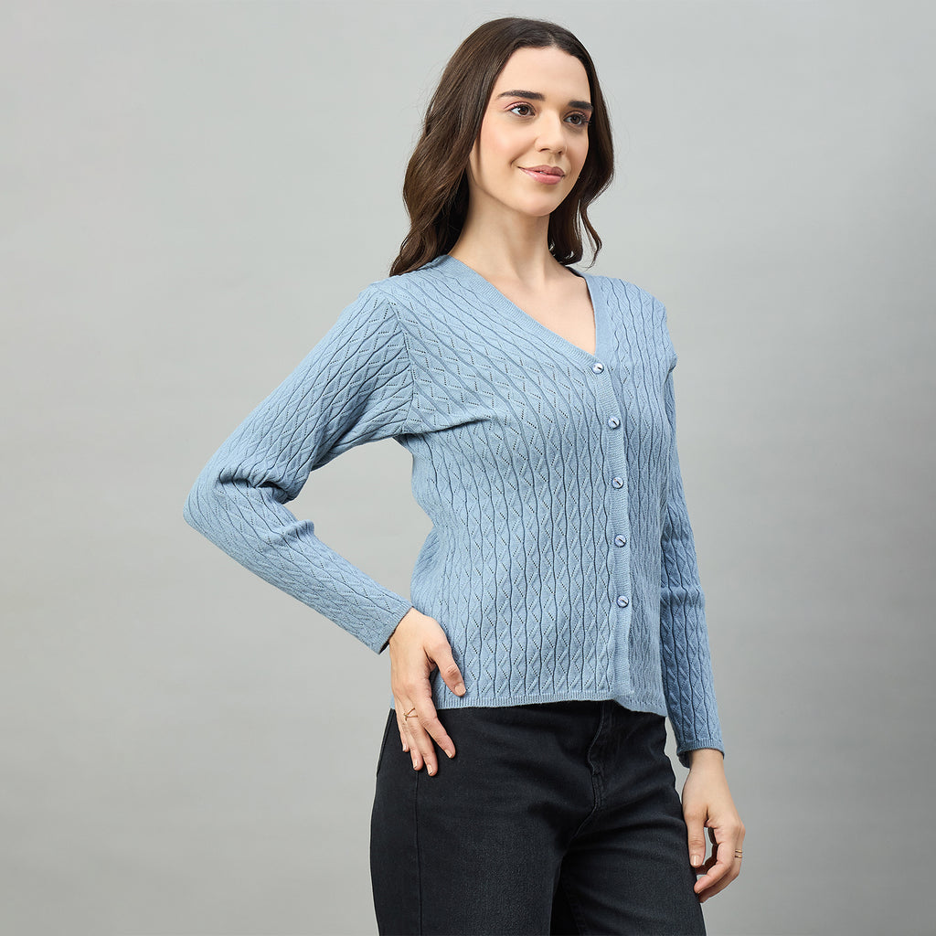 Duke Urban Women Round Neck Full Sleeve Sweater (SDS1524)