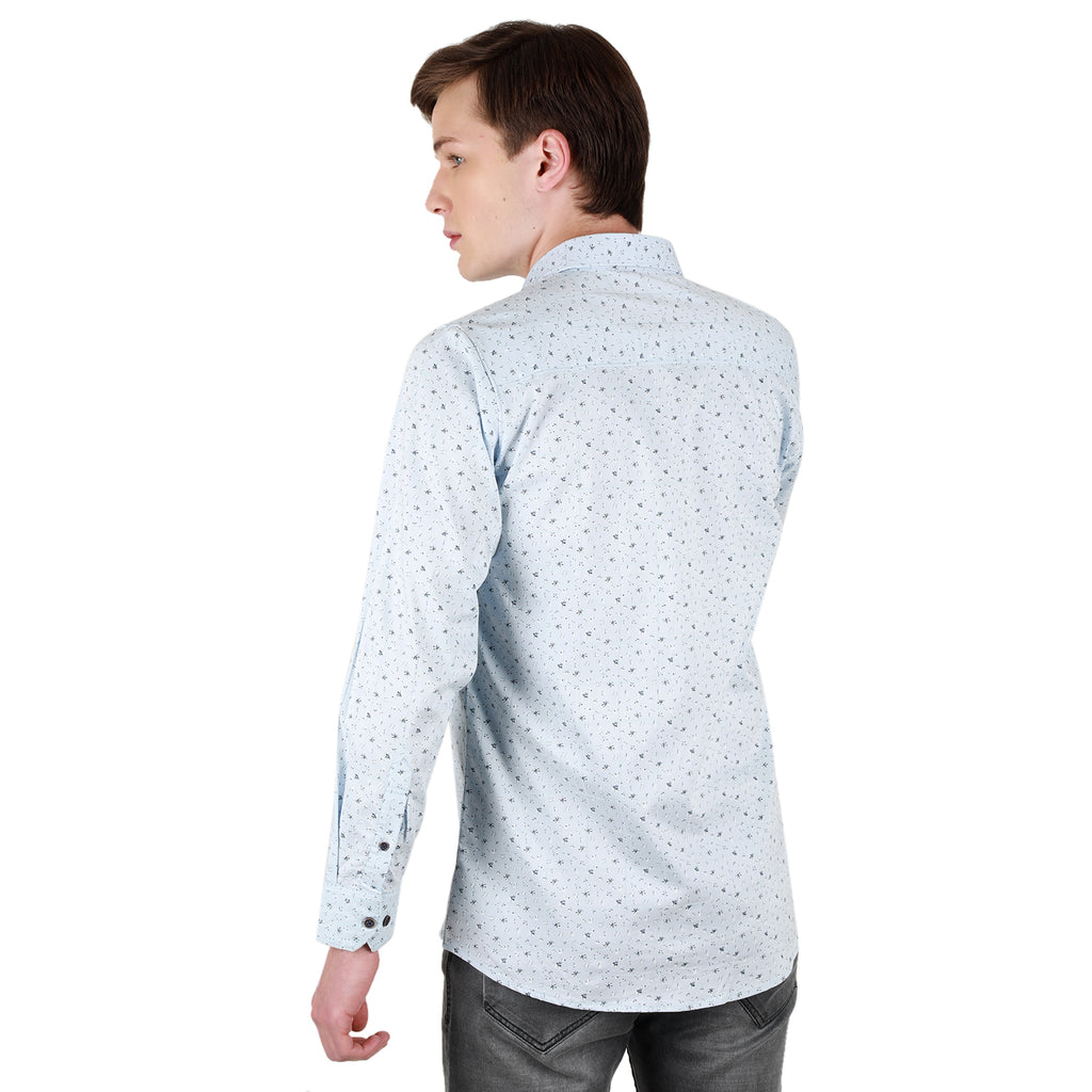 Duke Stardust Men Full Sleeve Cotton Shirt (SDO6PRTK)