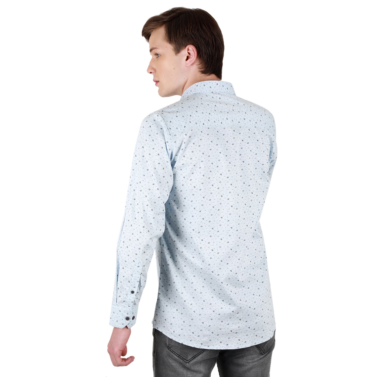Duke Stardust Men Full Sleeve Cotton Shirt (SDO6PRTK)