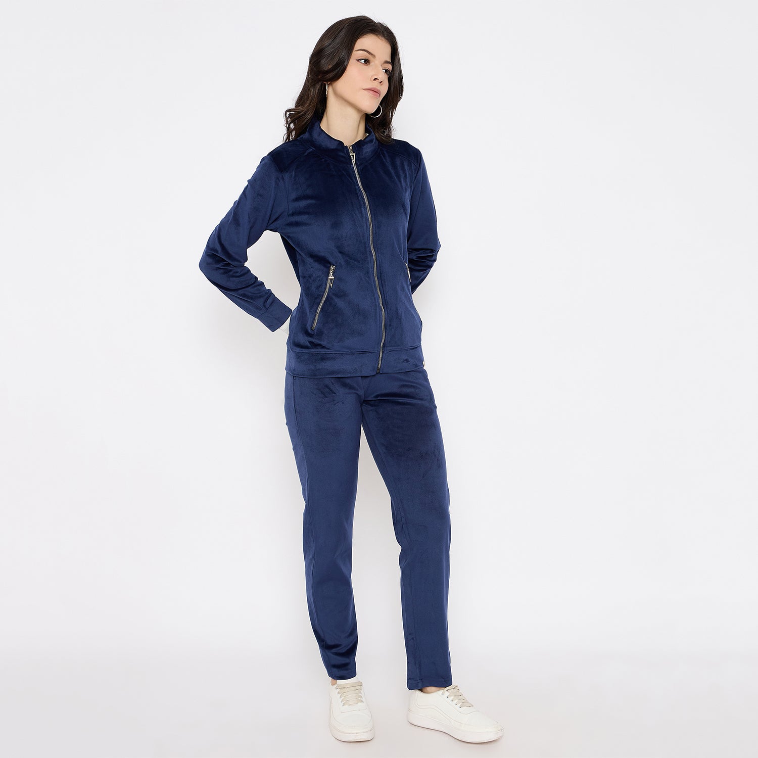 Duke Urban Women Full Sleeve Full Zipper Tracksuit (LFX808)