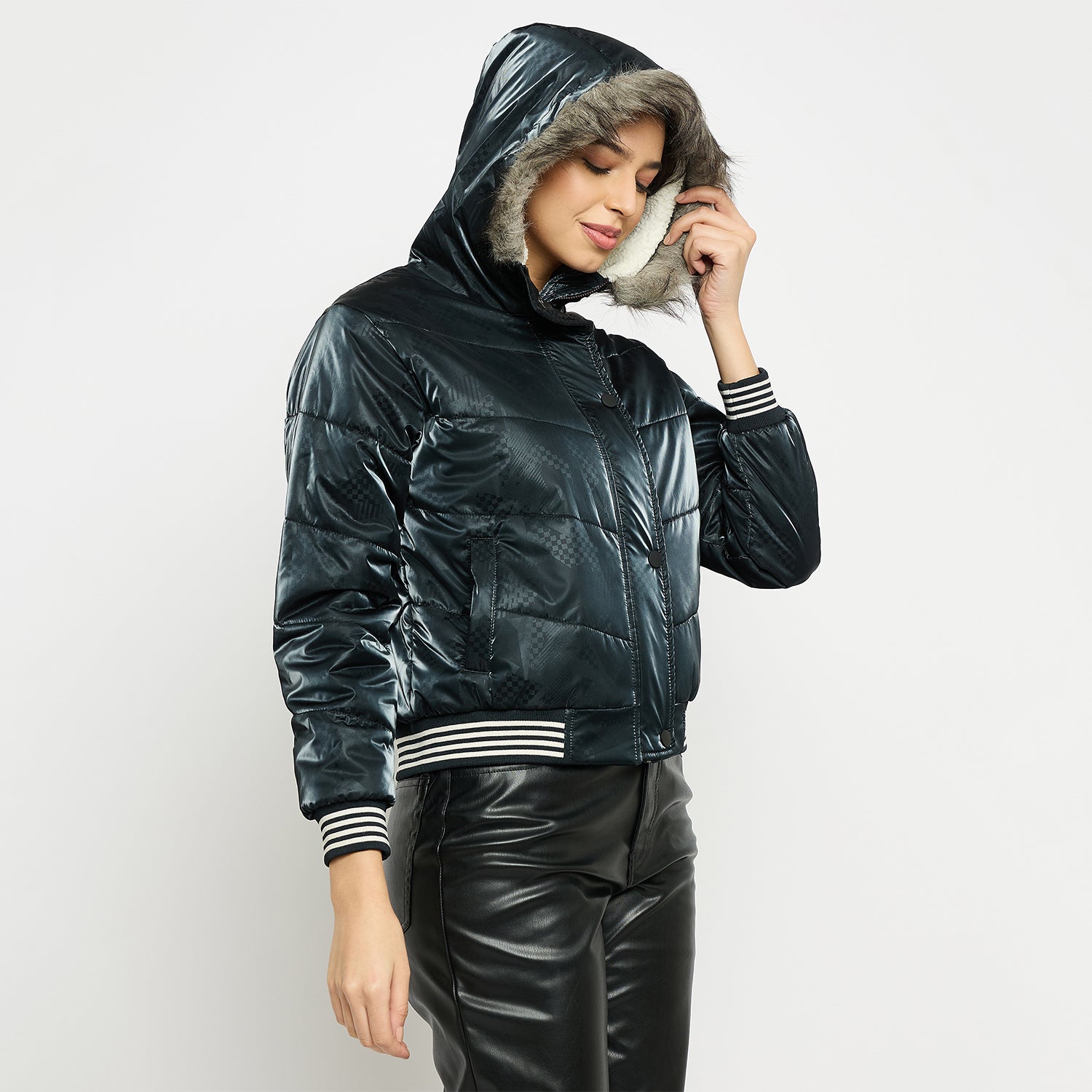 Duke Stardust Women Full Sleeve Jacket (SDZ4089)