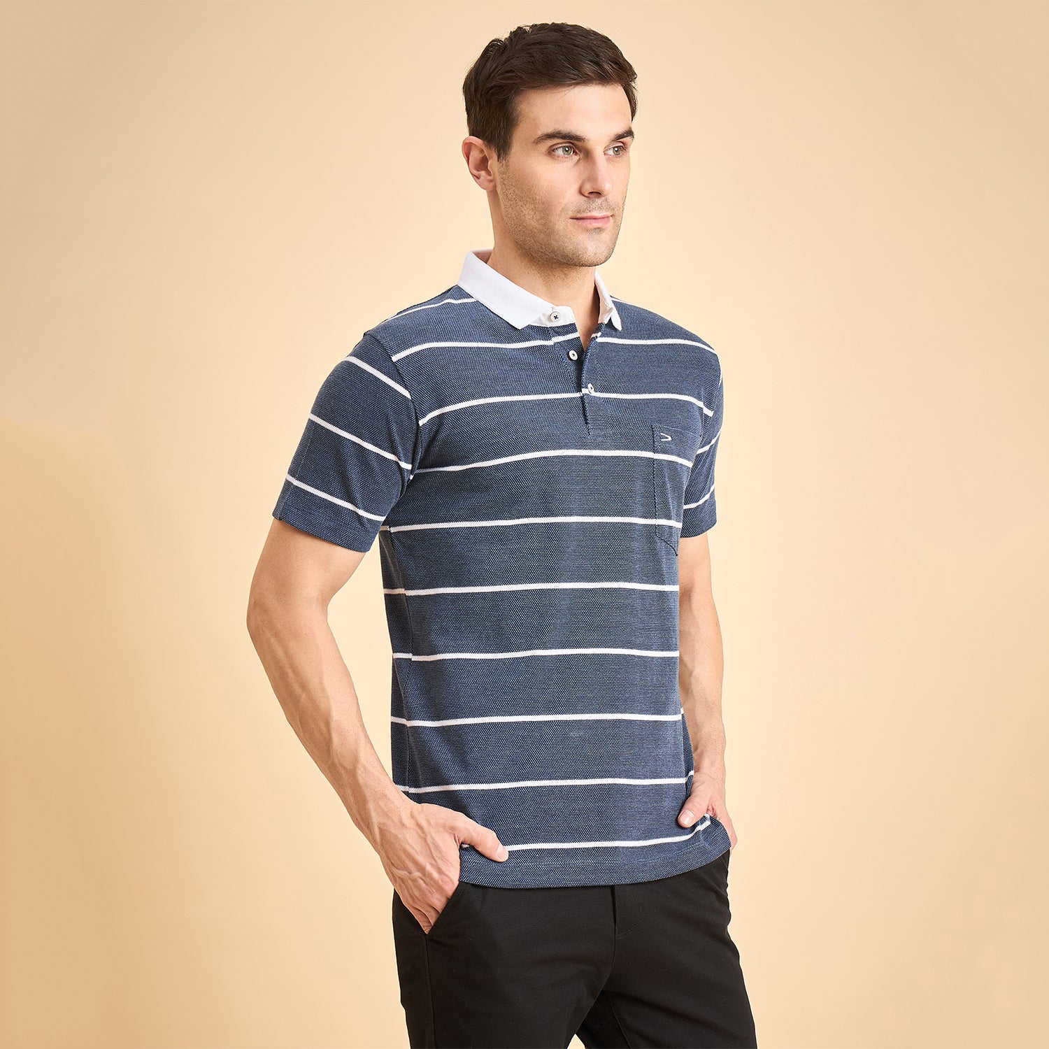 Duke Urban Men Half Sleeve Cotton Polo Tshirt (ON2153)