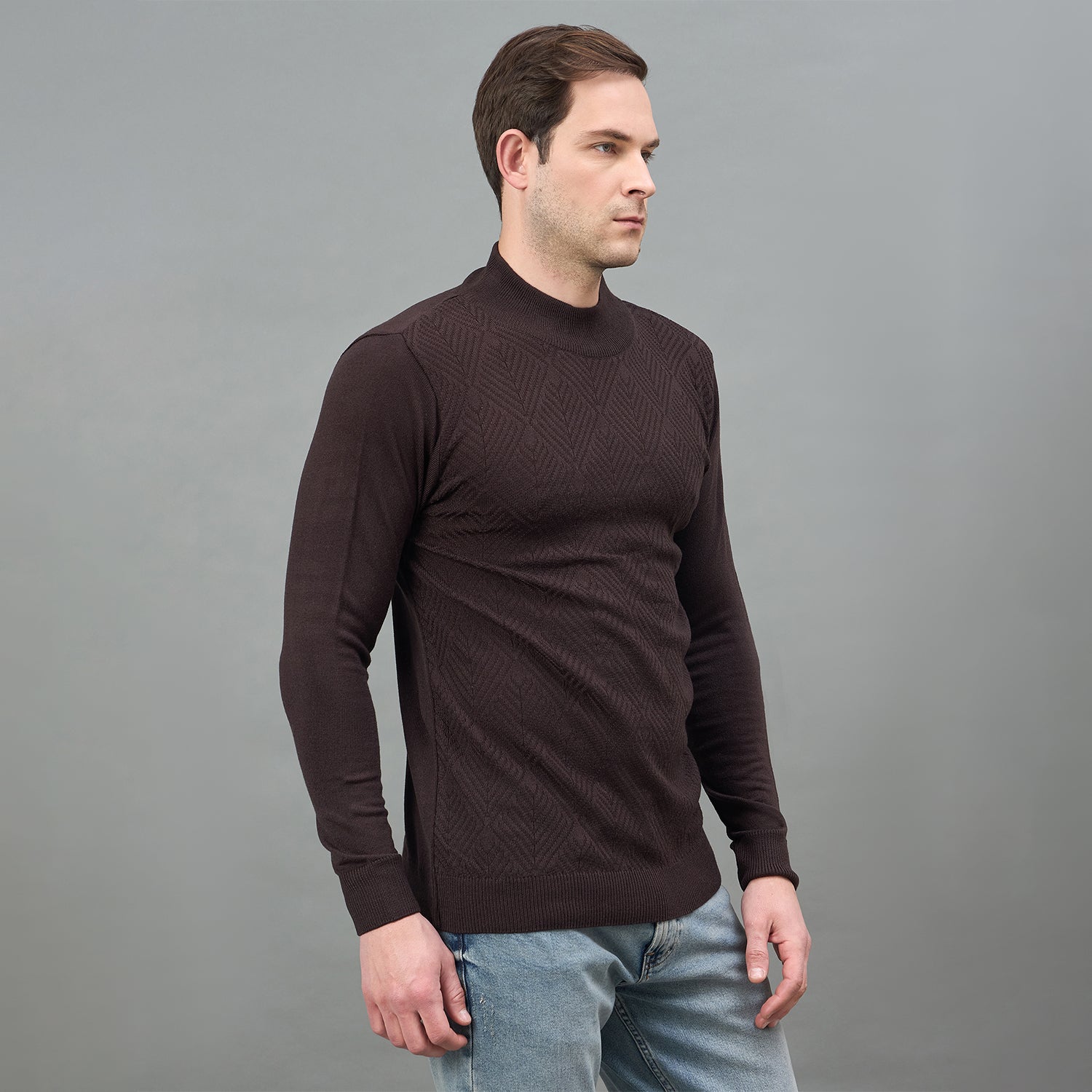 Duke Urban Men Full Sleeve Turtle Neck Sweater (SDS2392)