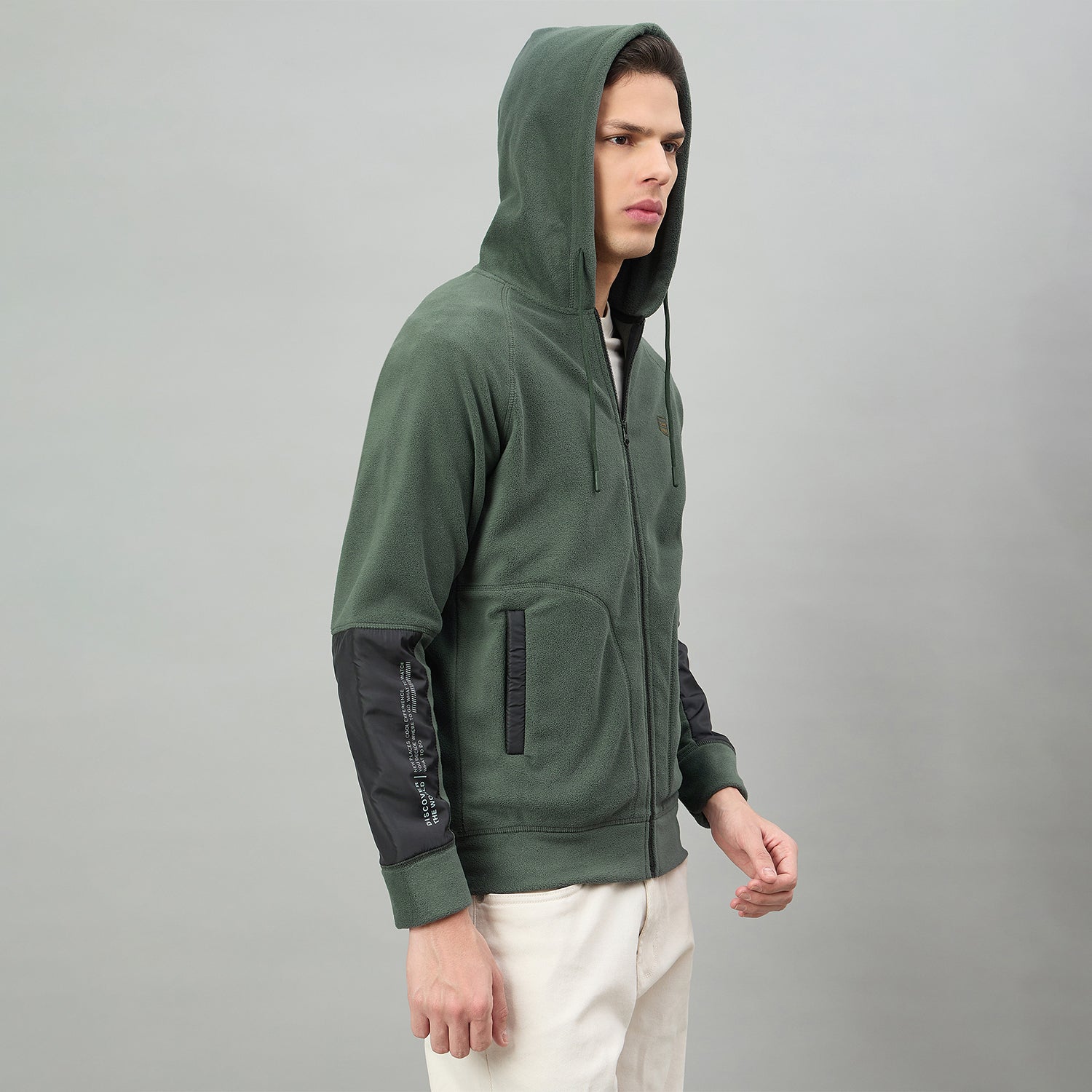 Duke Urban Men Full Sleeve Hooded Sweatshirt (LF6455)