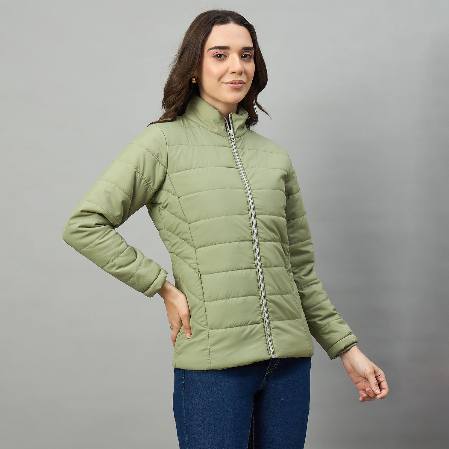 Duke Urban Women Short Style Full Sleeve Jacket (OSDZ1717)
