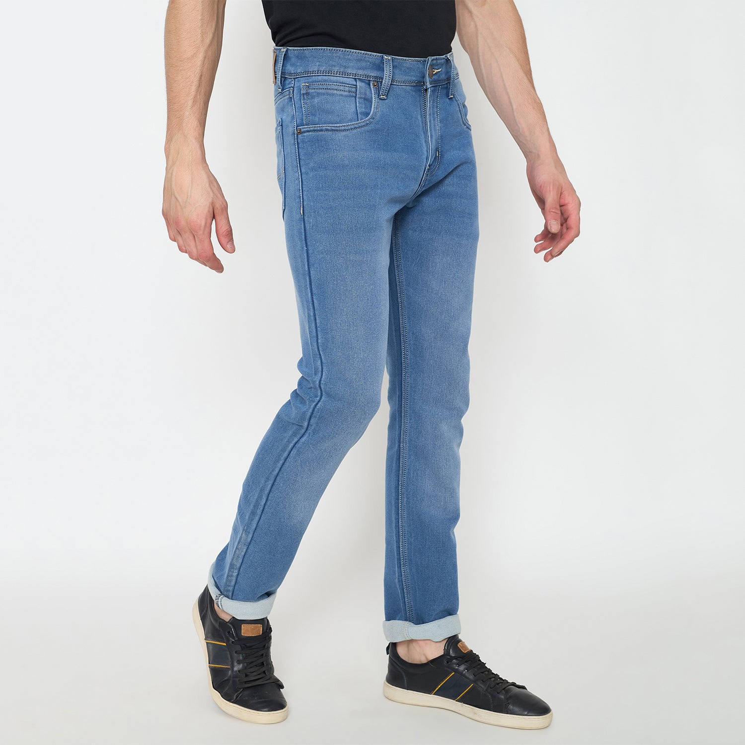 Duke Urban Men Narrow Bottom Stretchable Jeans (SDD5905N)