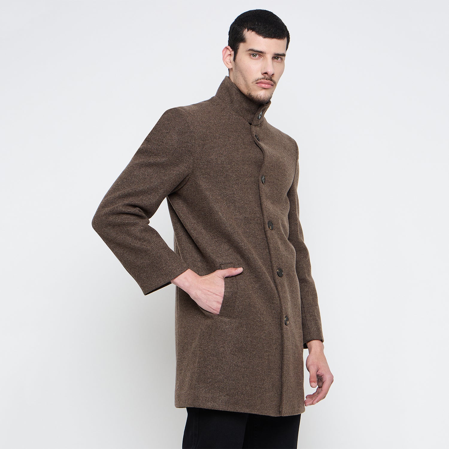 Duke Urban Men Full Sleeve Long Coat (SDZ3160C)