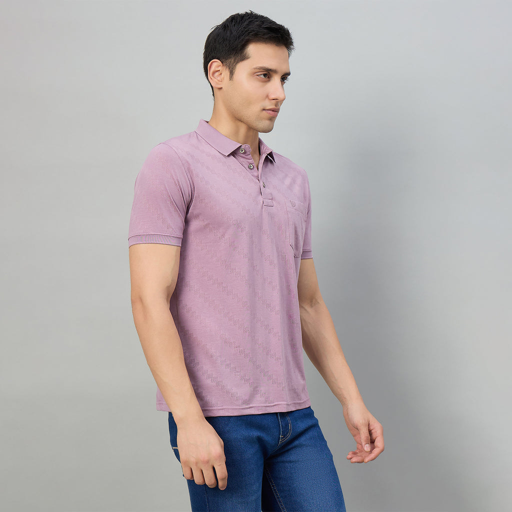 Duke Men Half Sleeve Cotton Regualr Fit Casual T-shirt (LF7978)