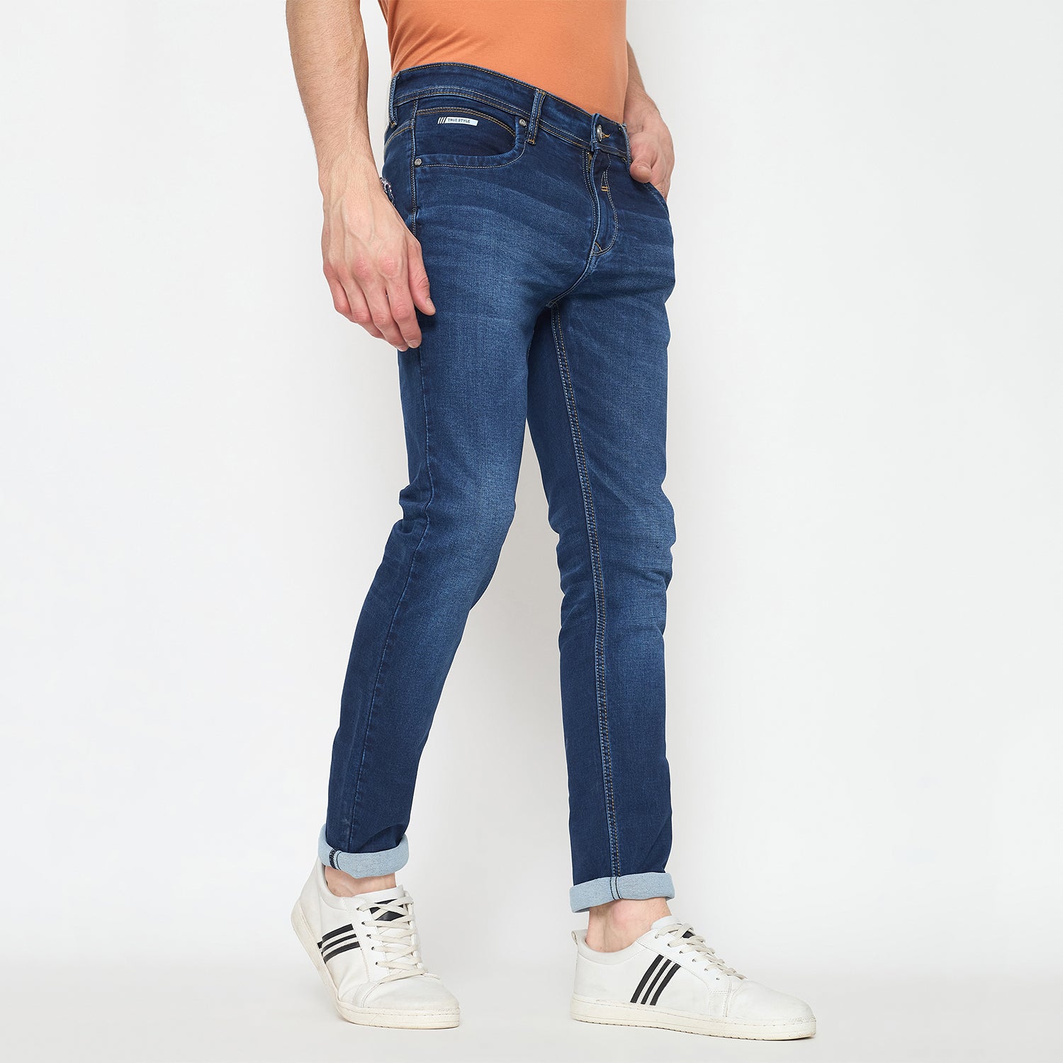 Duke Urban Men Slim Fit Stretchable Jeans (SDD5690S)
