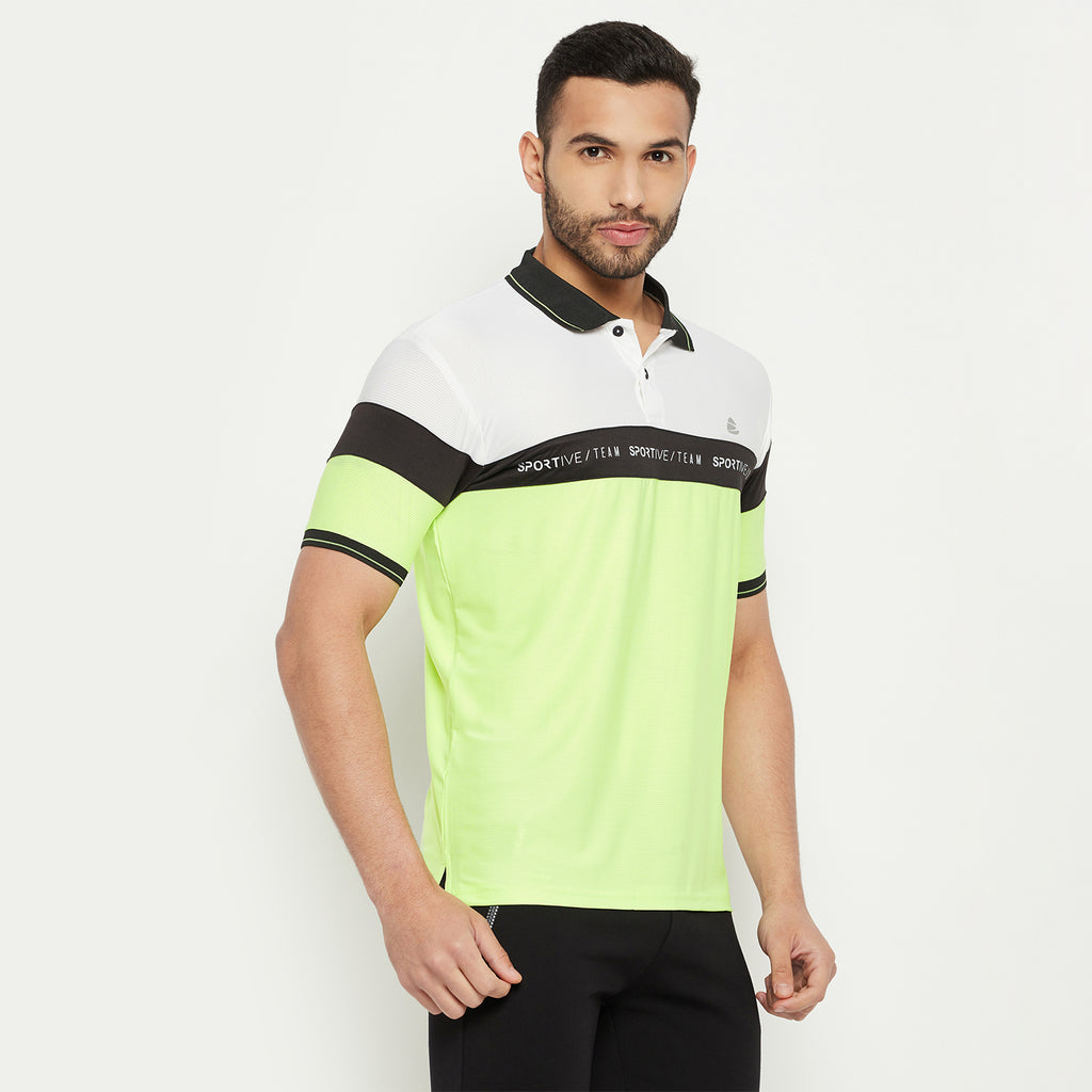 Duke Stardust Men Half Sleeve Polo Neck Cotton T-shirt (4097)