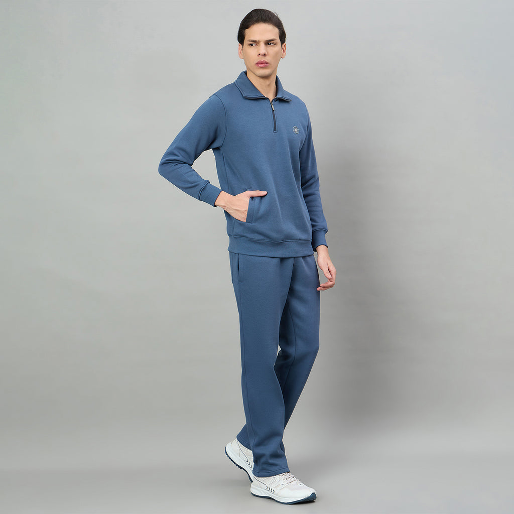 Duke Urban Men Half Zip Full Sleeve Regular Tracksuit (LF6053)