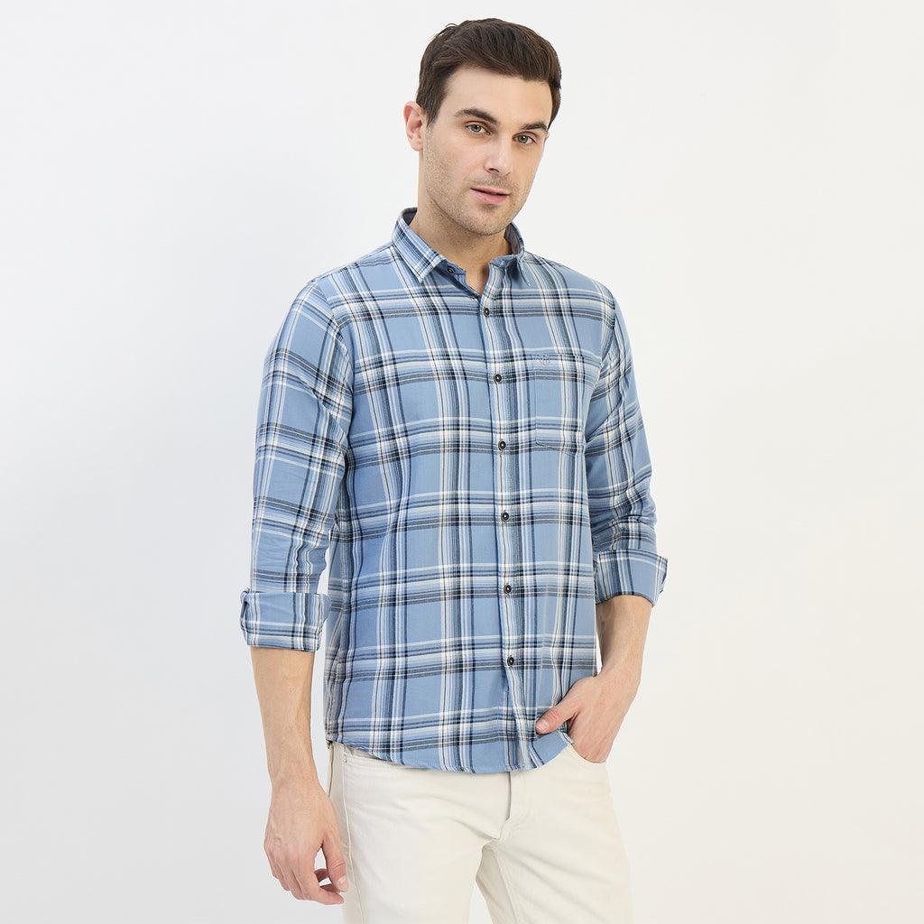 Duke Urban Men Full Sleeve Cotton Shirt (SDO9054)