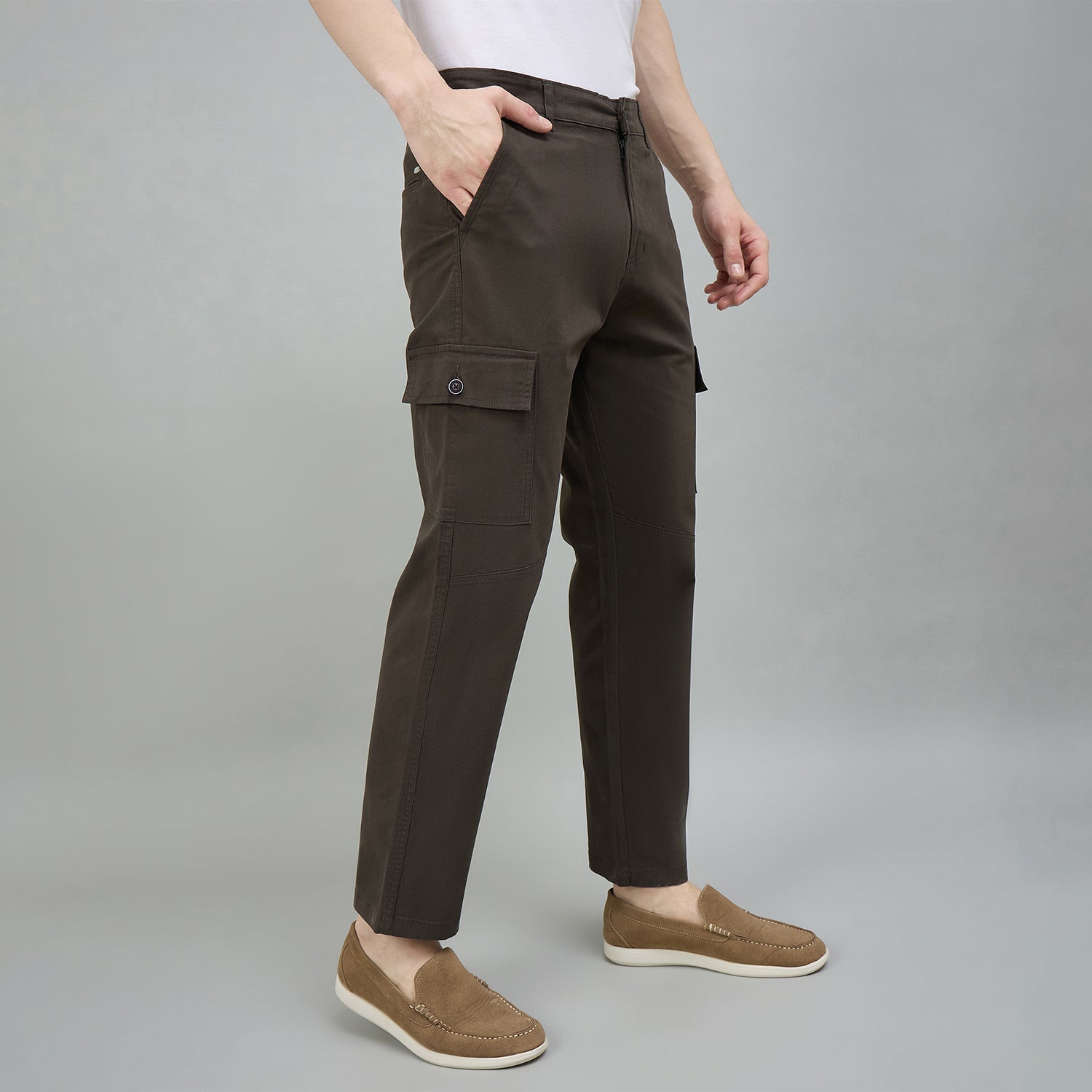 Duke Urban Men Non Denim Regular Fit Cargo (SDT4639)