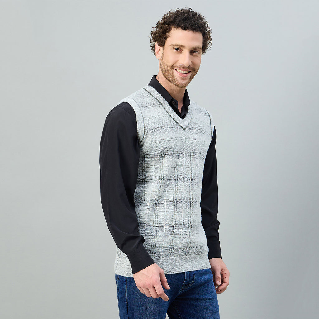 Duke Urban Men V Neck Sleeveless Regular Sweater (SDS2255)