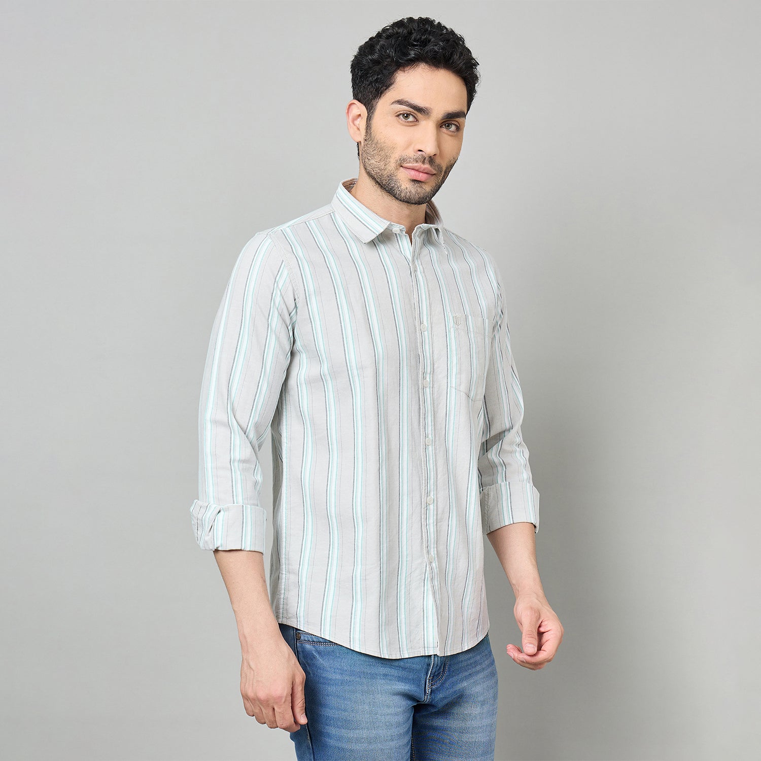 Duke Urban Men Full Sleeve Cotton Shirt (SDO7STF)