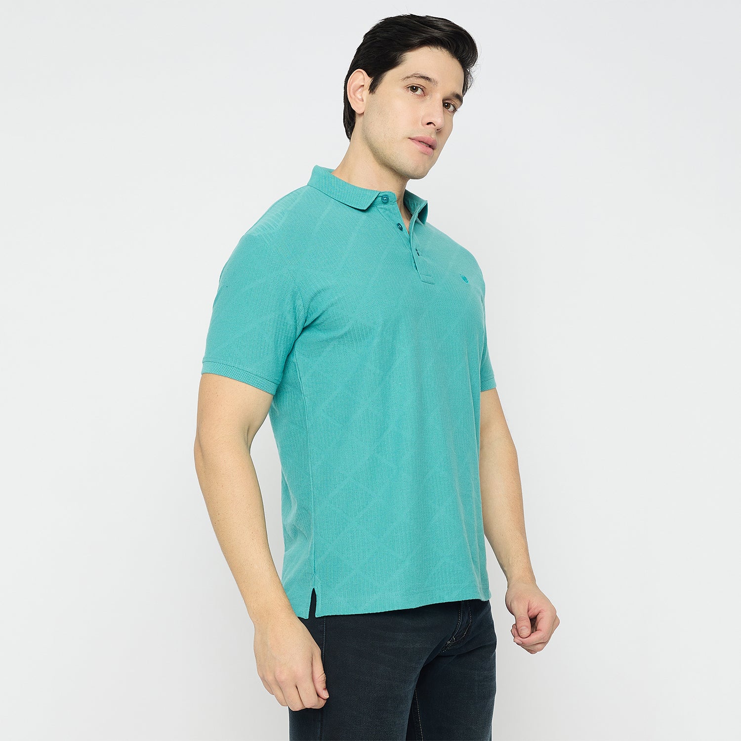 Duke Urban Men Half Sleeve Cotton Collared Tshirt (LF7558)
