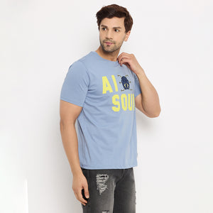 Duke Stardust Men Half Sleeve Cotton T-Shirt  (MLF7282)