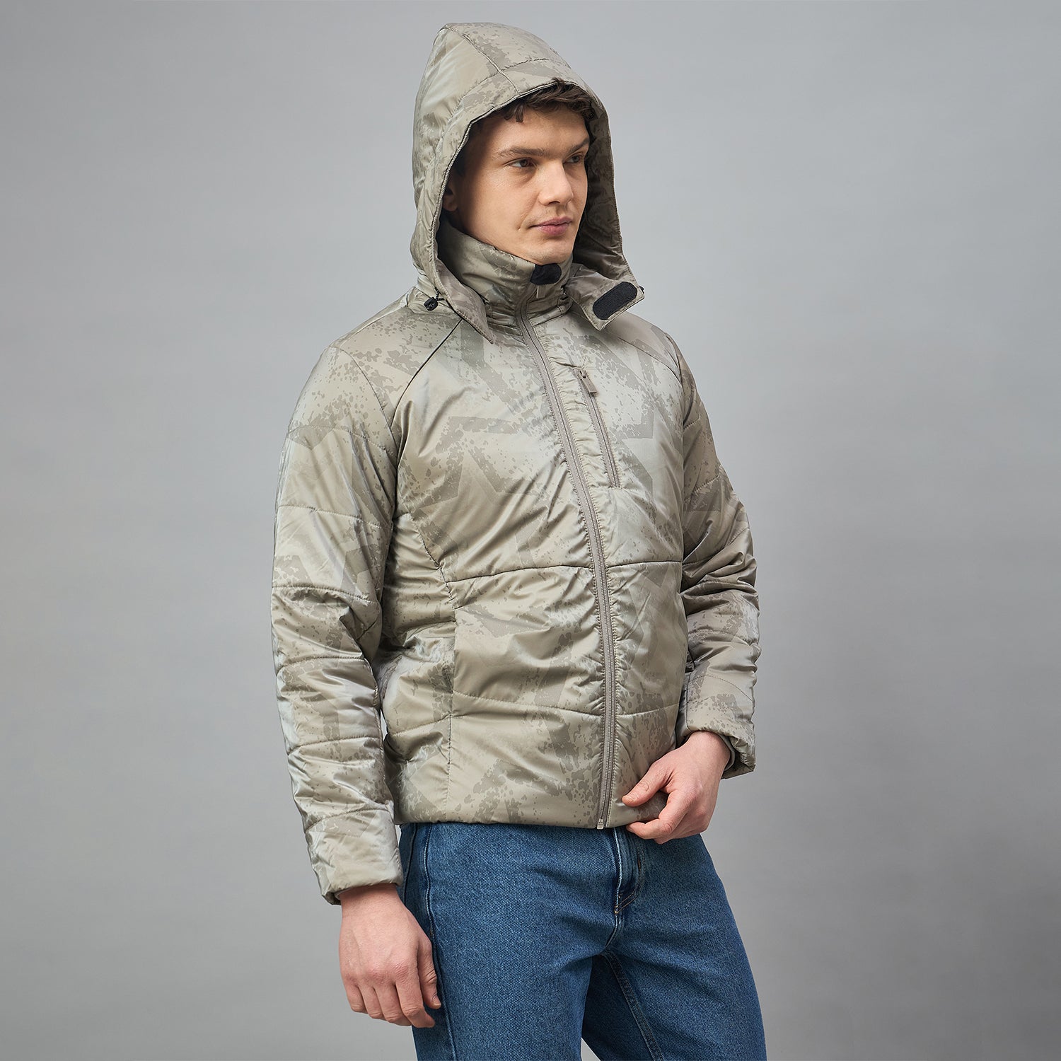 Duke Urban Men Full Sleeve Hooded Regular Jacket (SDZ2263)