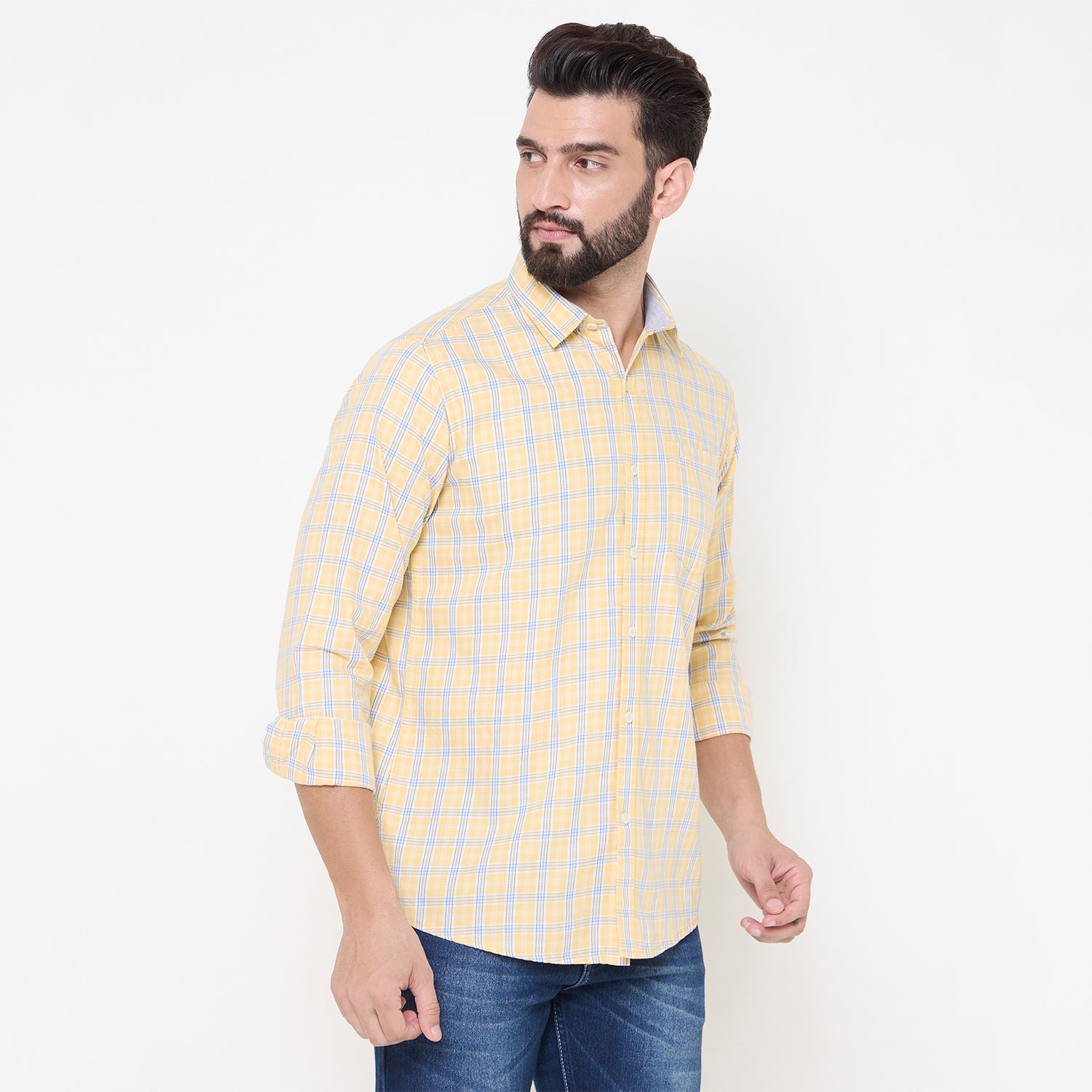 Duke Urban Men Full Sleeve Cotton Shirt (SDO7CKB)