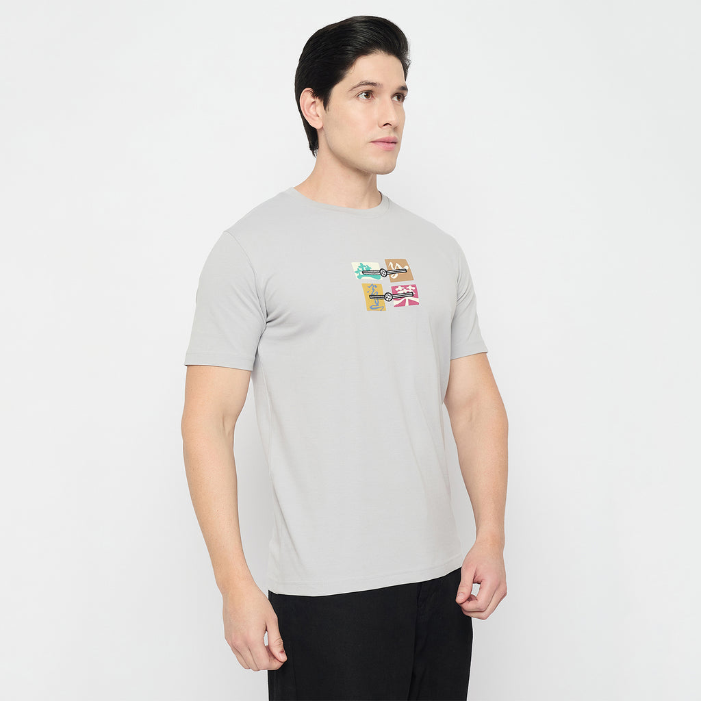 Duke Urban Men Half Sleeve Cotton Round Neck Tshirt (LF7545)