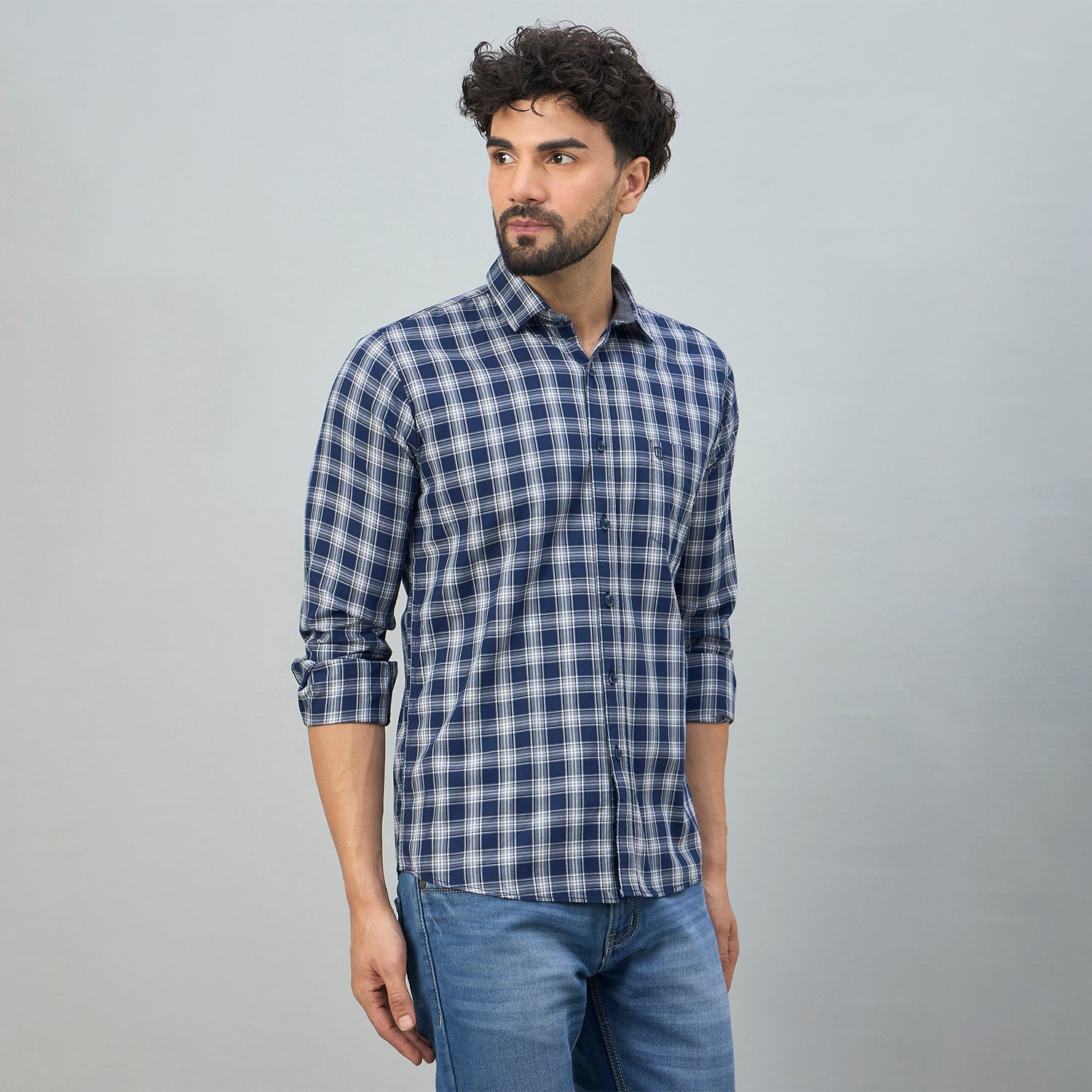 Duke Urban Men Full Sleeve Cotton Shirt (SDO5CKBB)