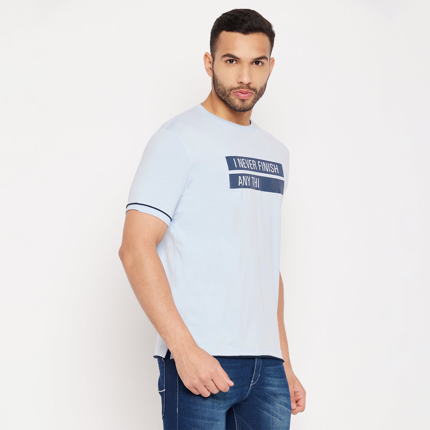 Duke Stardust Men Half Sleeve Round Neck Cotton T-shirt (4003)