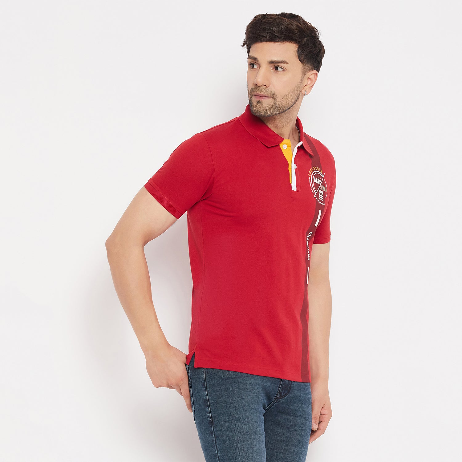 Duke Urban Men Half Sleeve Cotton T-shirt (MLF1130)