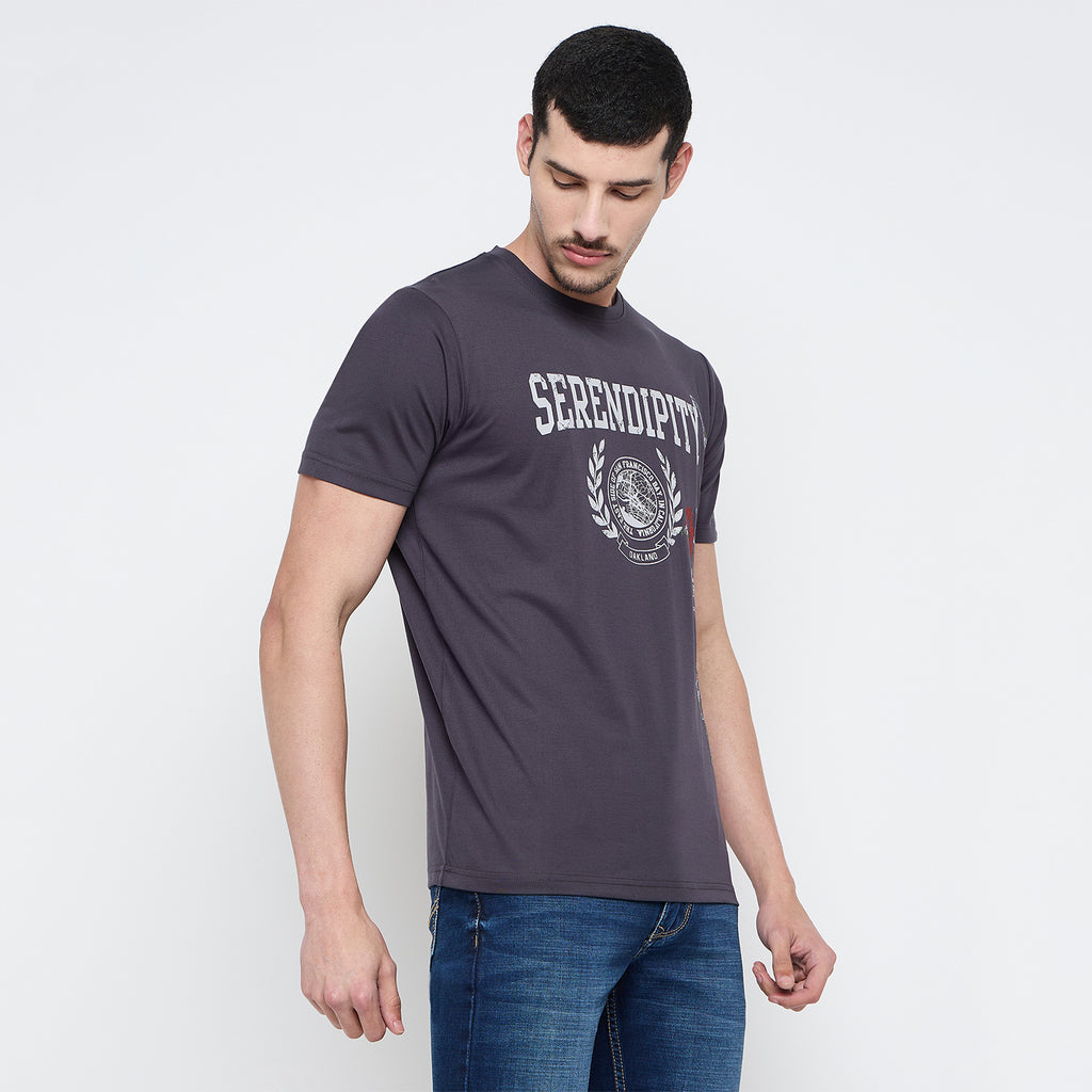 Duke Urban Men Half Sleeve Cotton Round Neck Tshirt (LF7544)